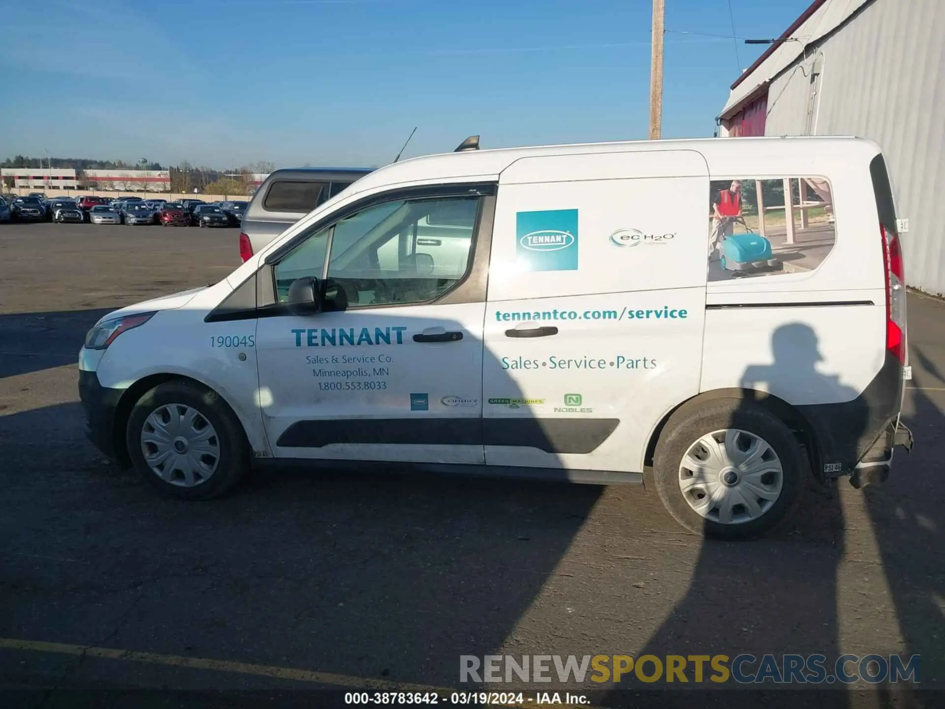 14 Фотография поврежденного автомобиля NM0LS6E27K1392019 FORD TRANSIT CONNECT 2019