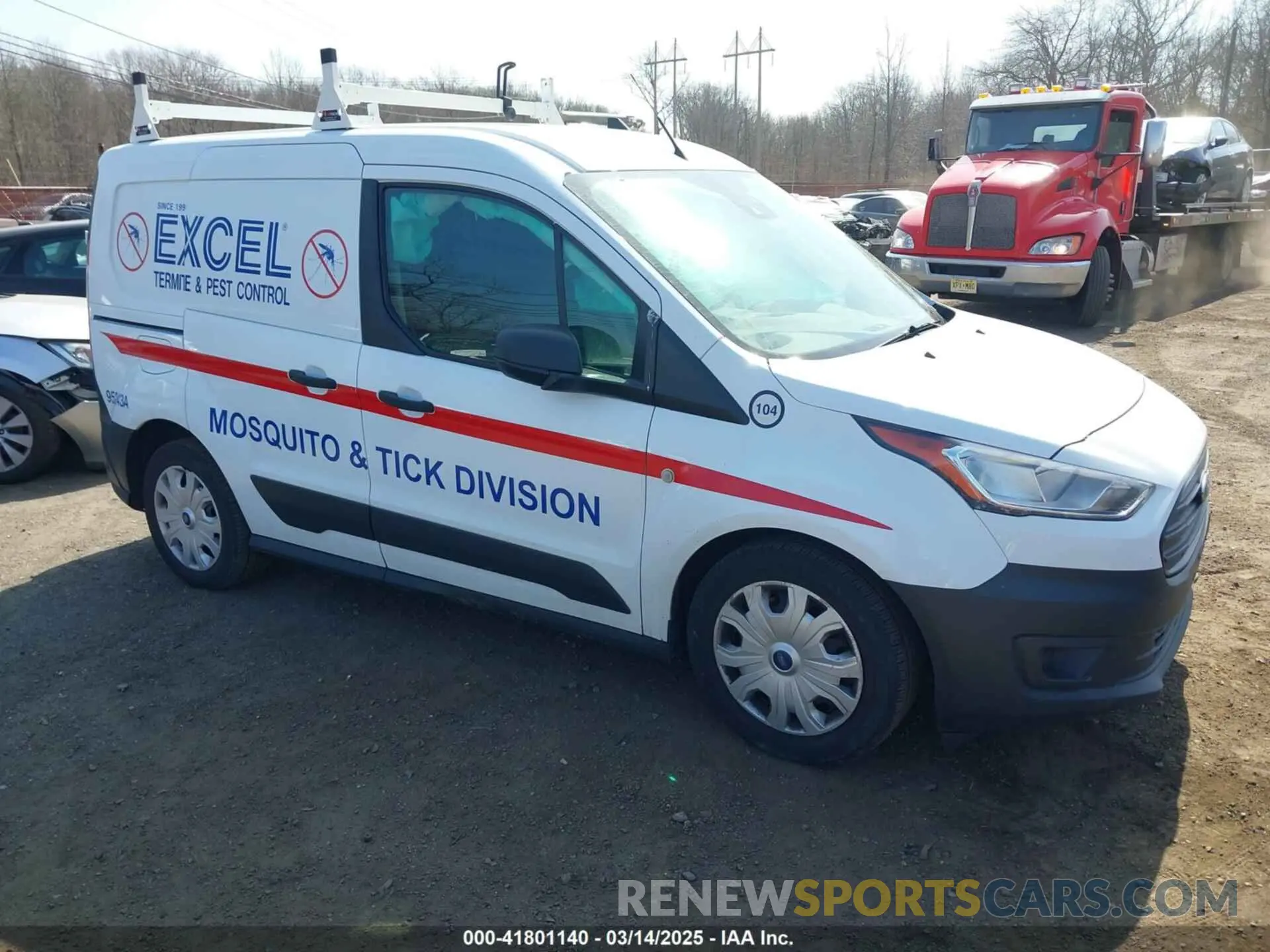 1 Фотография поврежденного автомобиля NM0LS6E29K1391292 FORD TRANSIT CONNECT 2019