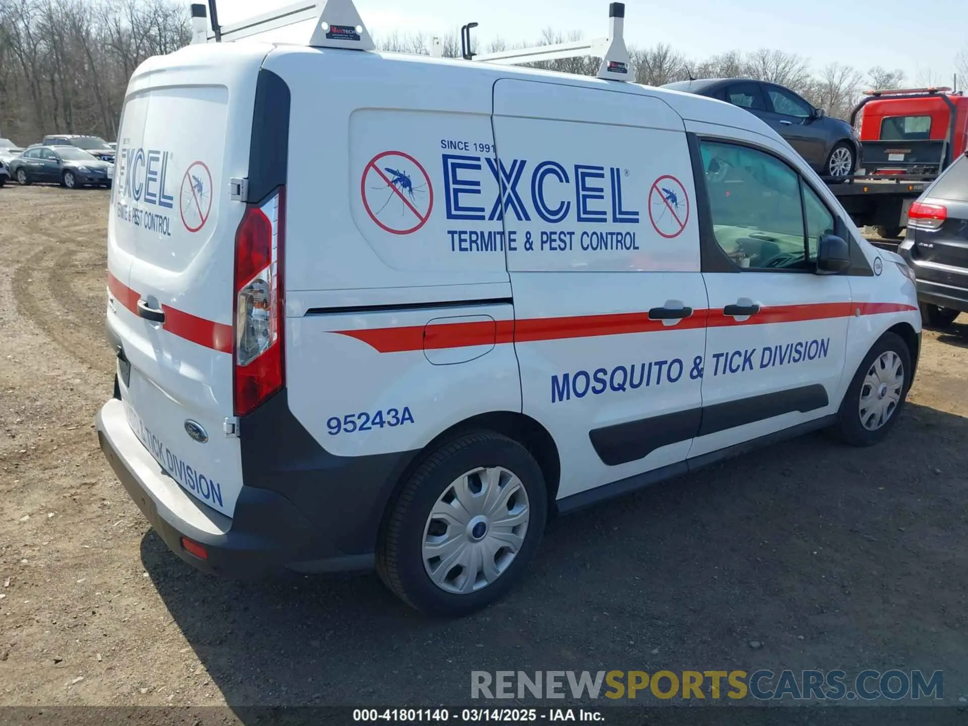 4 Фотография поврежденного автомобиля NM0LS6E29K1391292 FORD TRANSIT CONNECT 2019