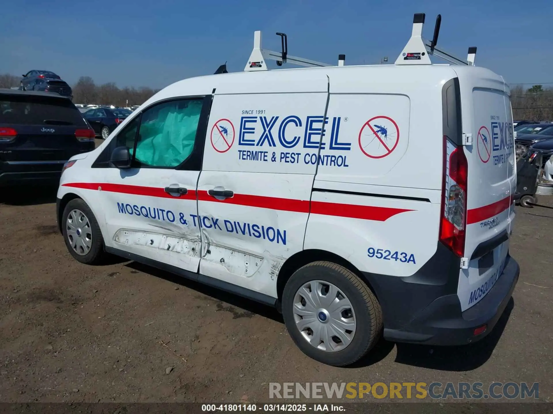 6 Фотография поврежденного автомобиля NM0LS6E29K1391292 FORD TRANSIT CONNECT 2019
