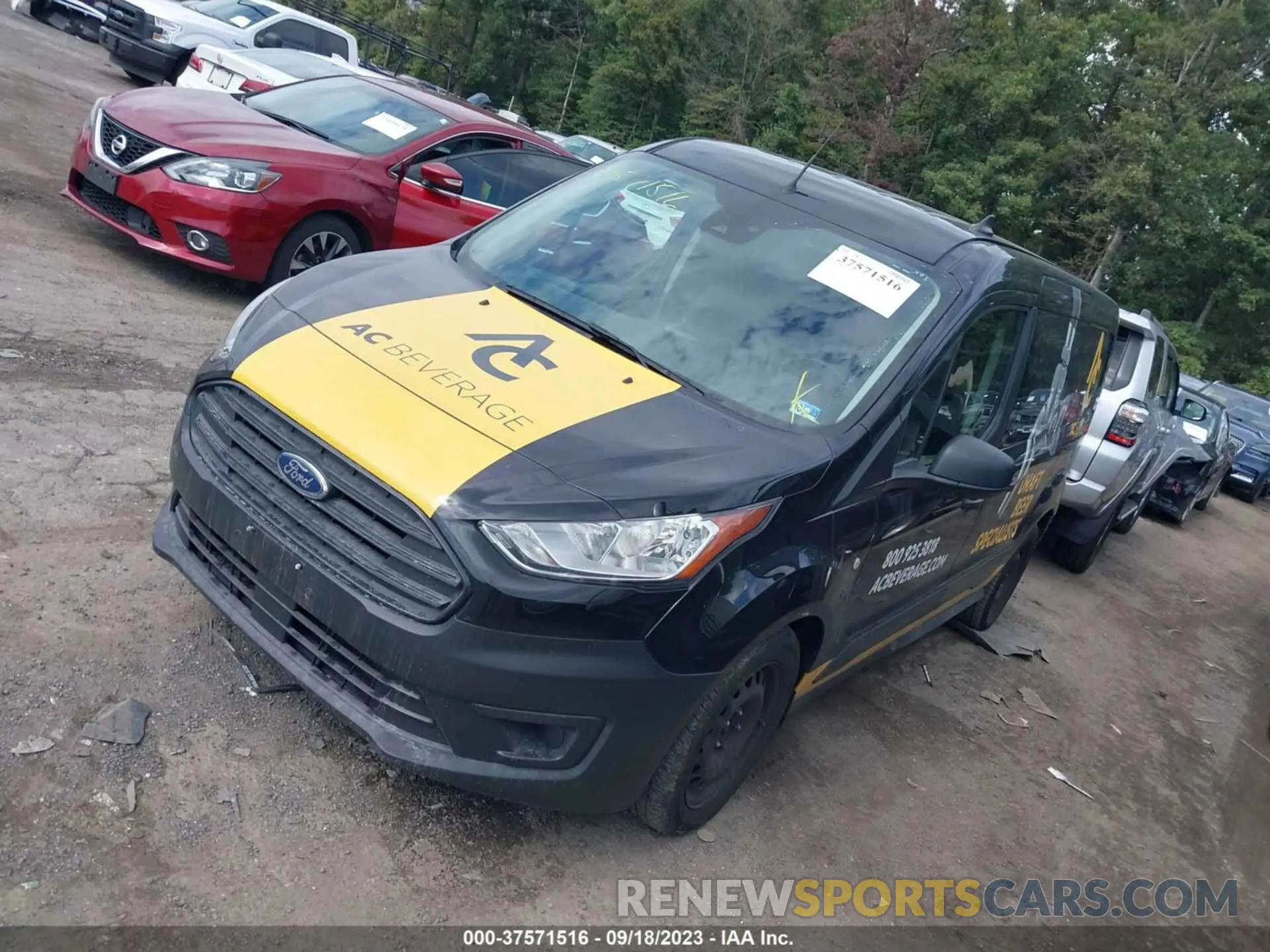 2 Фотография поврежденного автомобиля NM0LS7E22K1420945 FORD TRANSIT CONNECT 2019