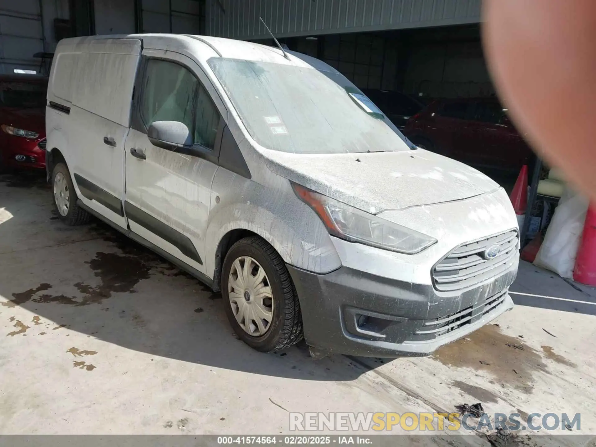 1 Photograph of a damaged car NM0LS7E23K1390306 FORD TRANSIT CONNECT 2019