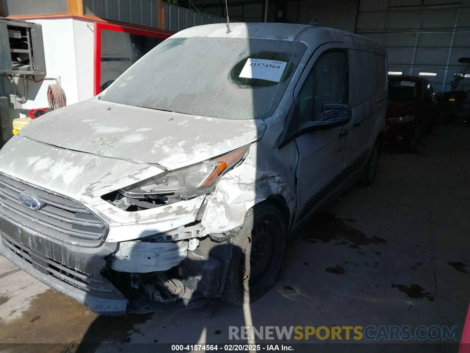 2 Photograph of a damaged car NM0LS7E23K1390306 FORD TRANSIT CONNECT 2019