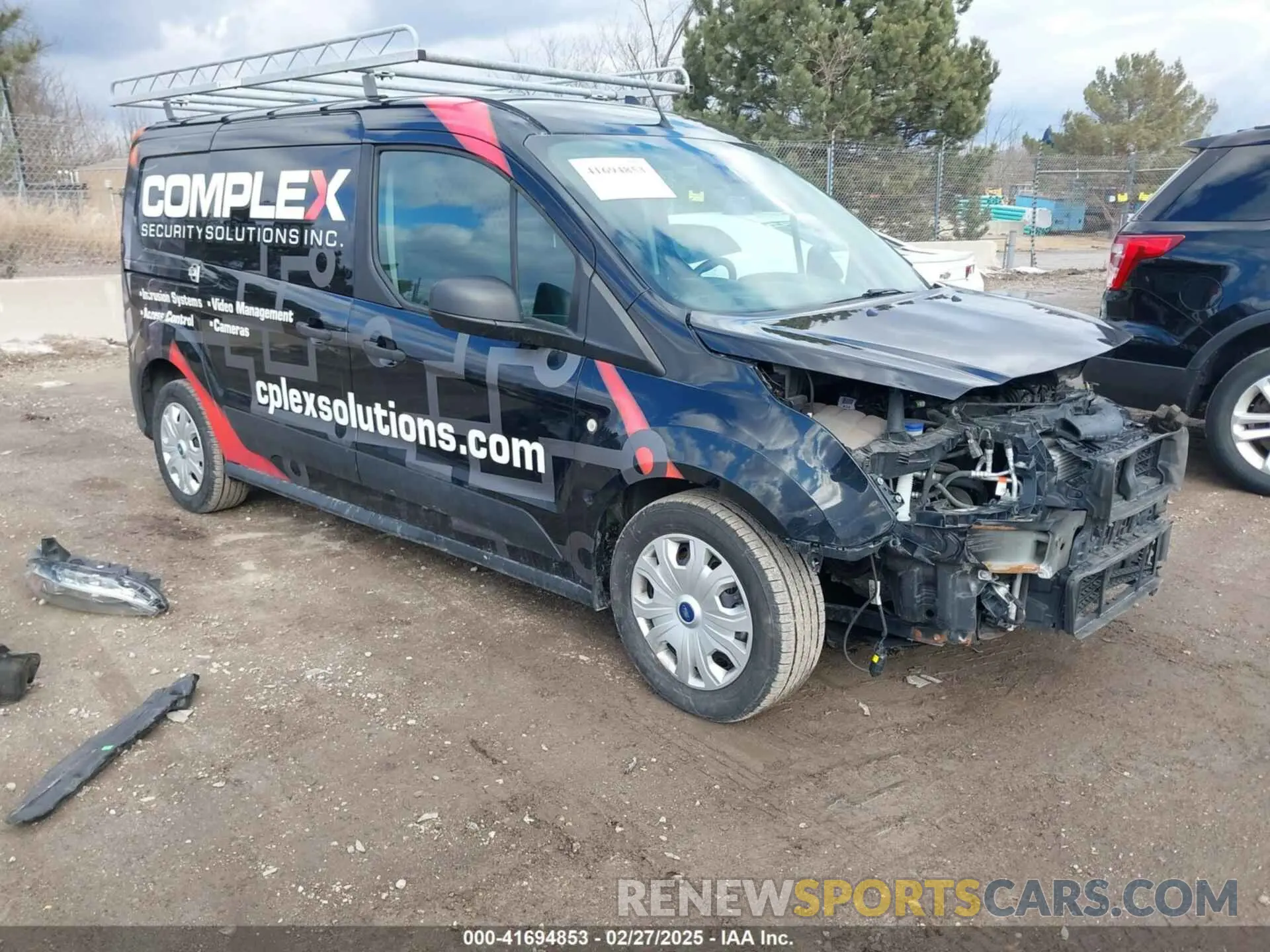 1 Photograph of a damaged car NM0LS7E25K1407266 FORD TRANSIT CONNECT 2019