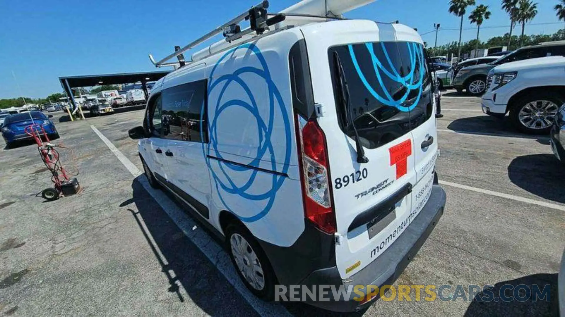 19 Фотография поврежденного автомобиля NM0LS7E26K1389120 FORD TRANSIT CONNECT 2019
