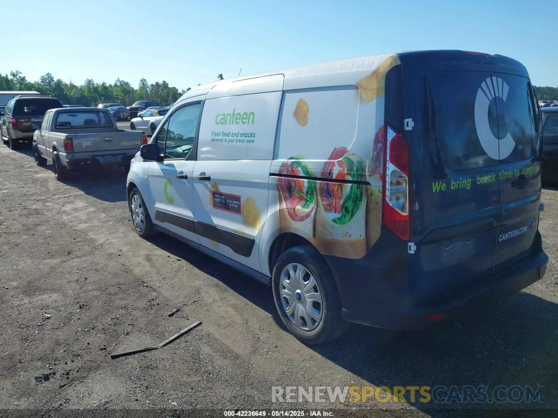 3 Photograph of a damaged car NM0LS7E26K1407017 FORD TRANSIT CONNECT 2019