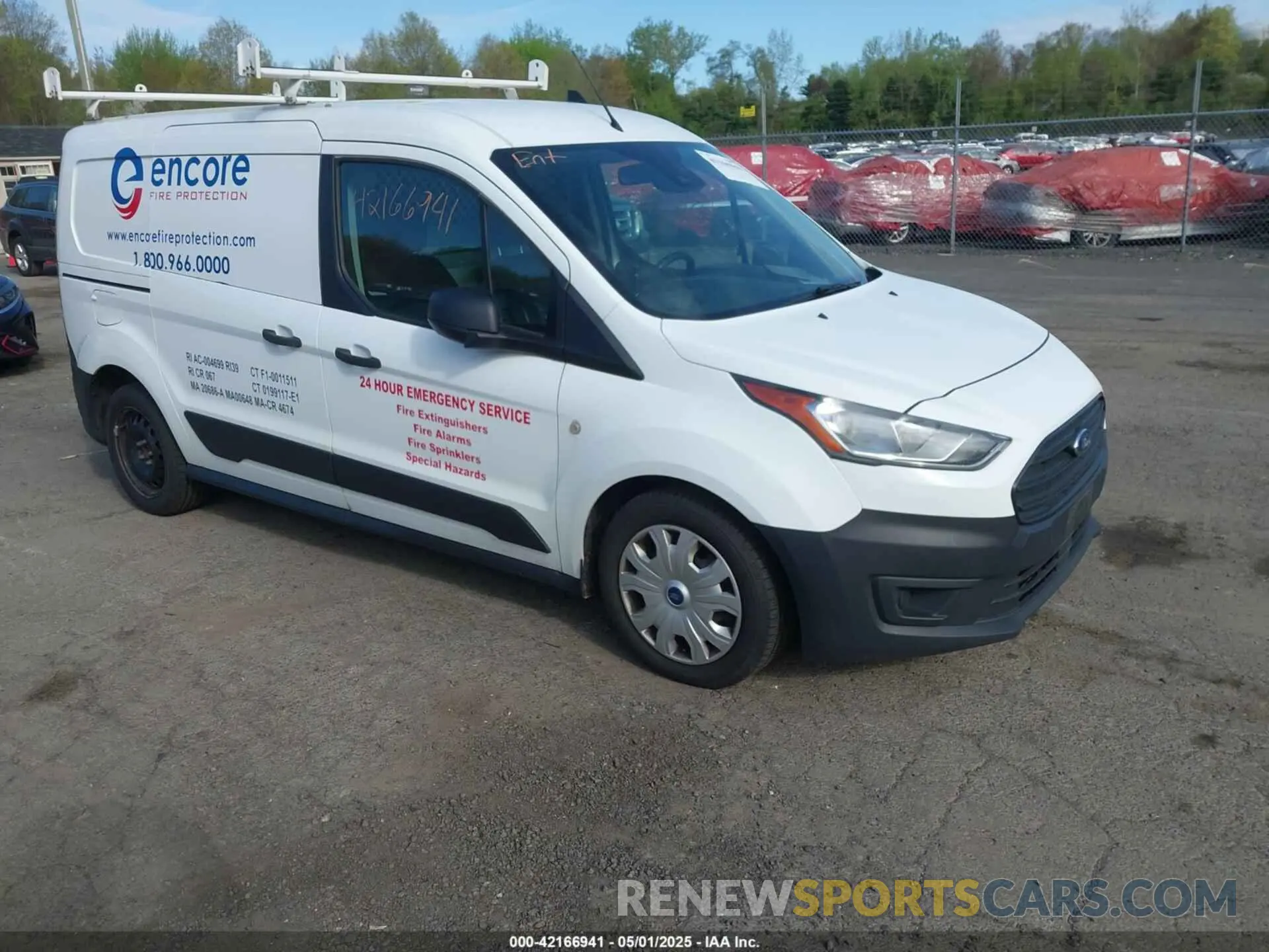 1 Photograph of a damaged car NM0LS7E26K1429177 FORD TRANSIT CONNECT 2019