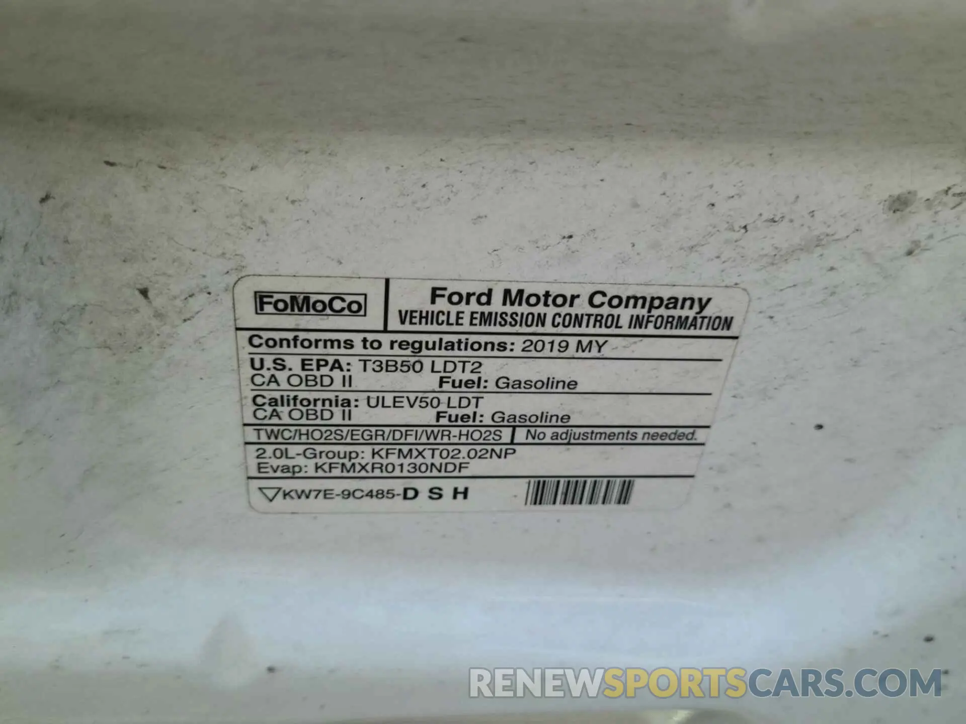 37 Фотография поврежденного автомобиля NM0LS7E28K1411828 FORD TRANSIT CONNECT 2019