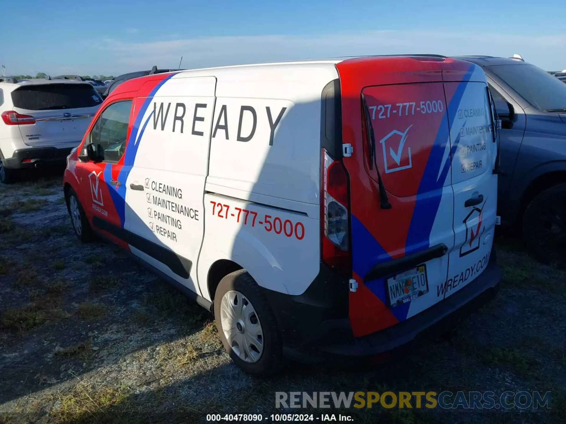 3 Photograph of a damaged car NM0LS7E28K1419475 FORD TRANSIT CONNECT 2019