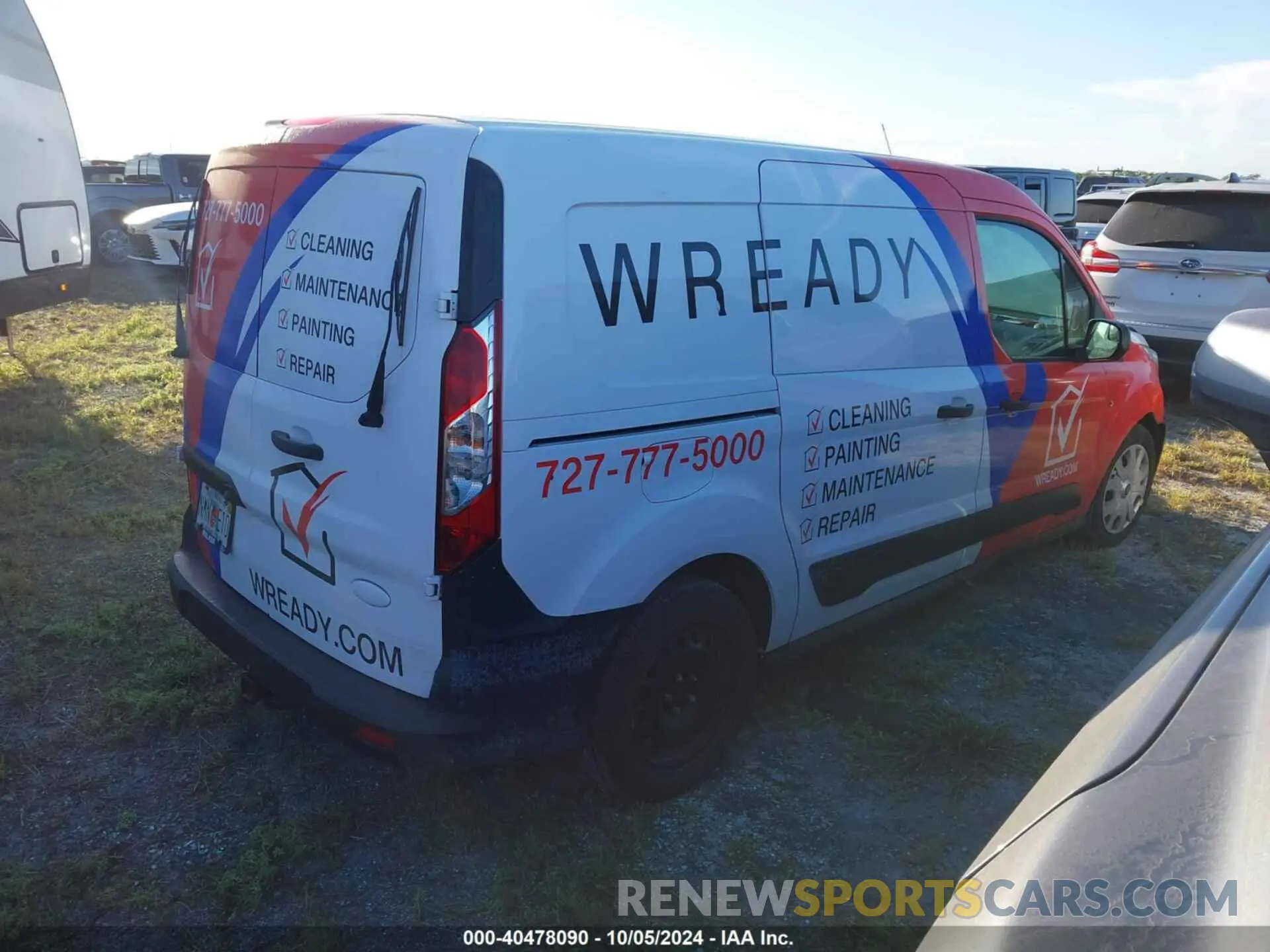 4 Photograph of a damaged car NM0LS7E28K1419475 FORD TRANSIT CONNECT 2019