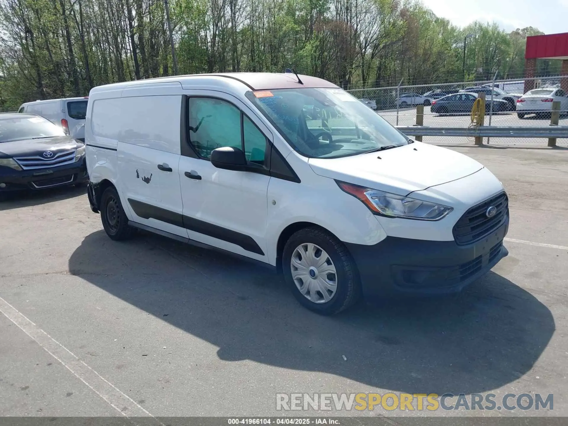 1 Photograph of a damaged car NM0LS7E28K1425874 FORD TRANSIT CONNECT 2019