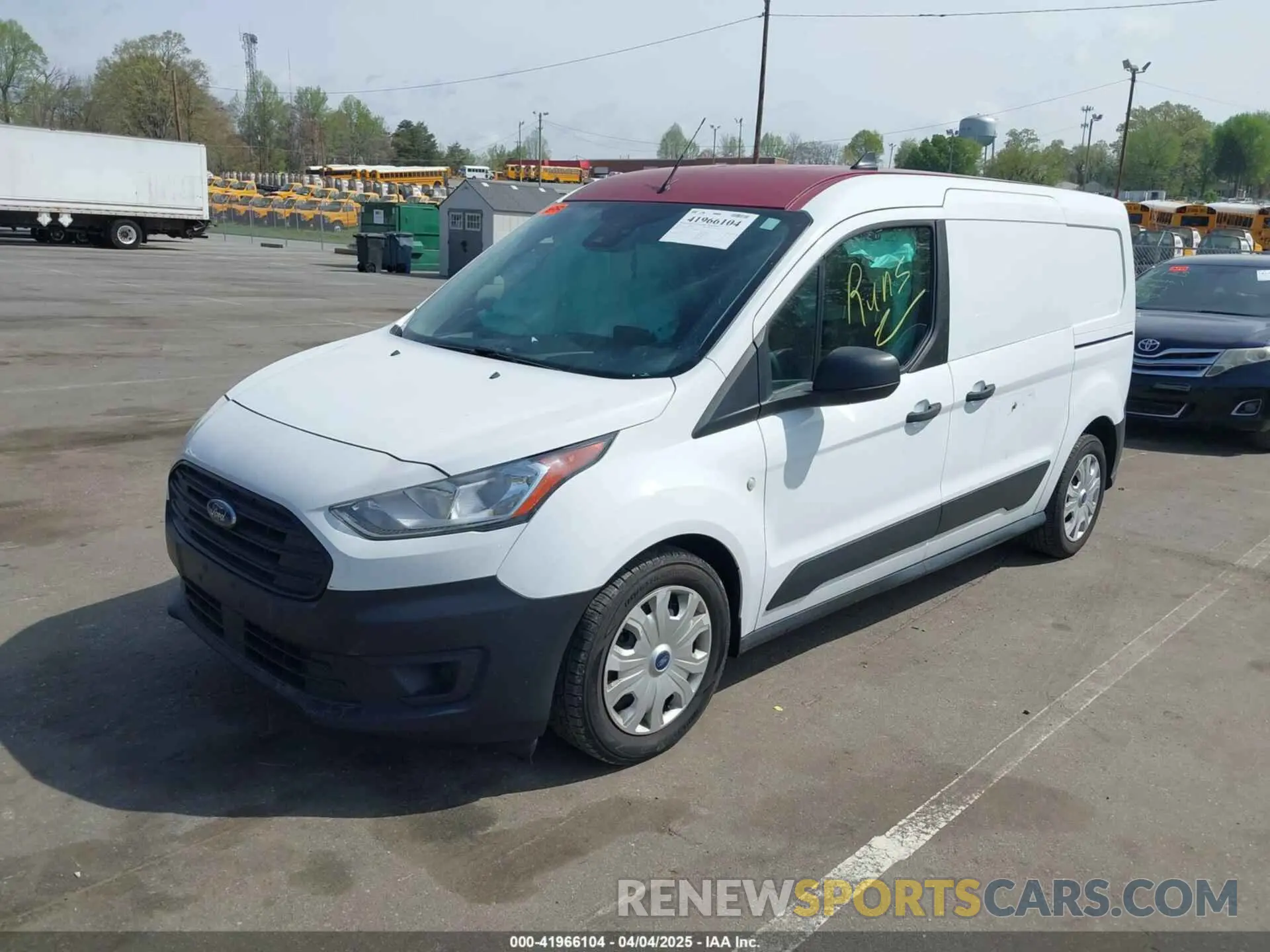 2 Photograph of a damaged car NM0LS7E28K1425874 FORD TRANSIT CONNECT 2019