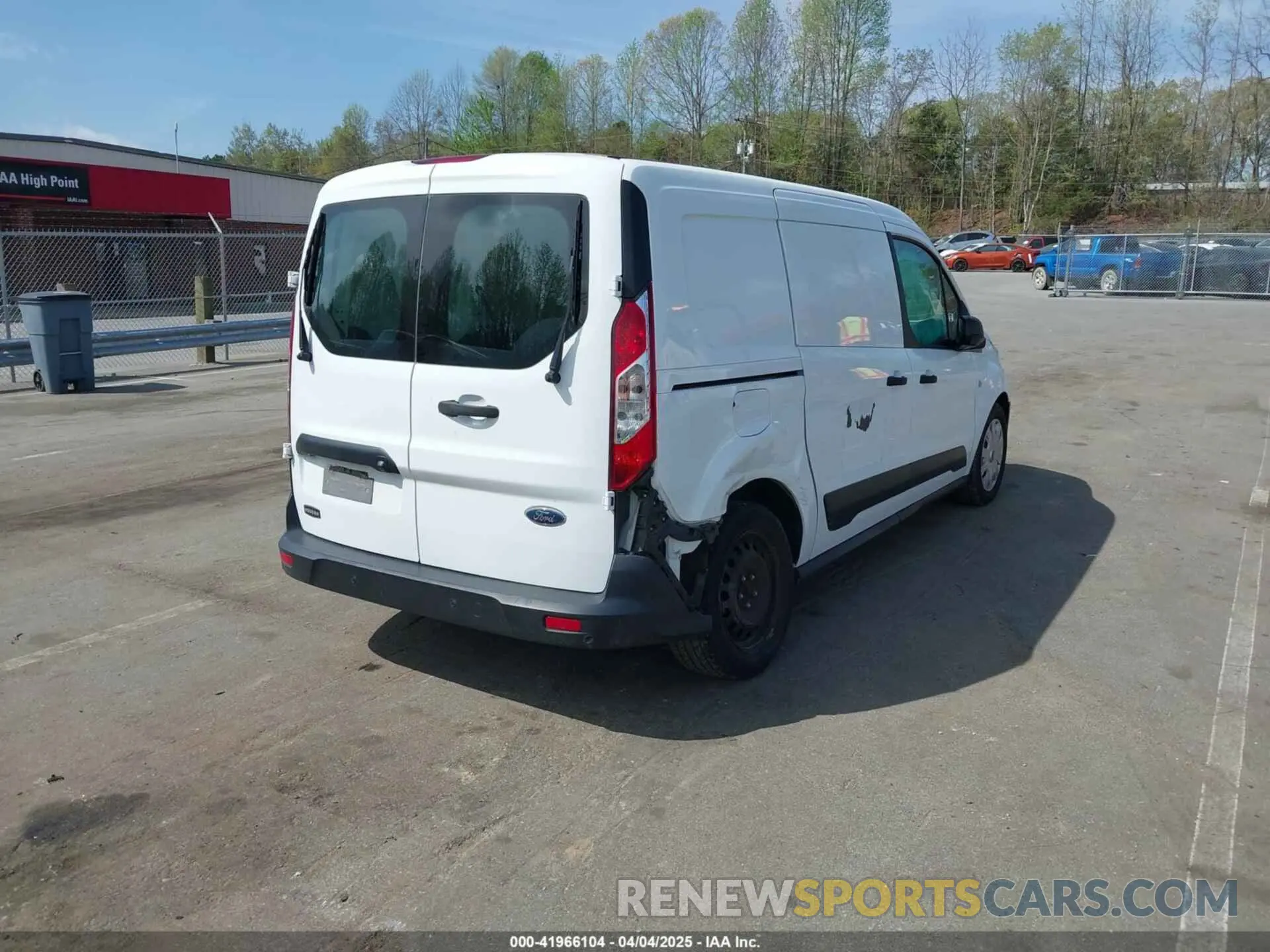 4 Photograph of a damaged car NM0LS7E28K1425874 FORD TRANSIT CONNECT 2019