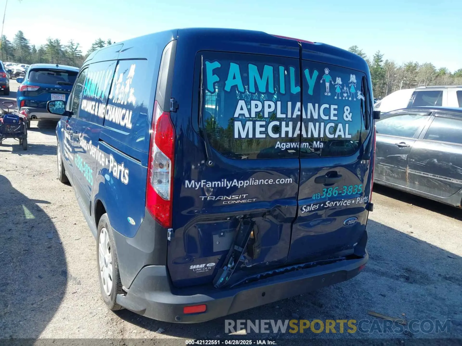 6 Фотография поврежденного автомобиля NM0LS7E28K1426636 FORD TRANSIT CONNECT 2019