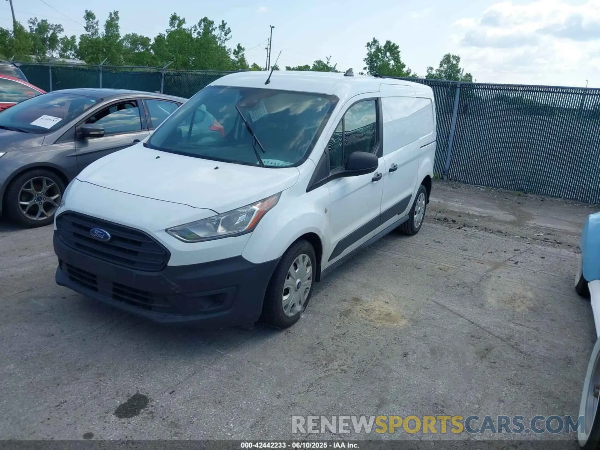 2 Photograph of a damaged car NM0LS7E29K1399298 FORD TRANSIT CONNECT 2019