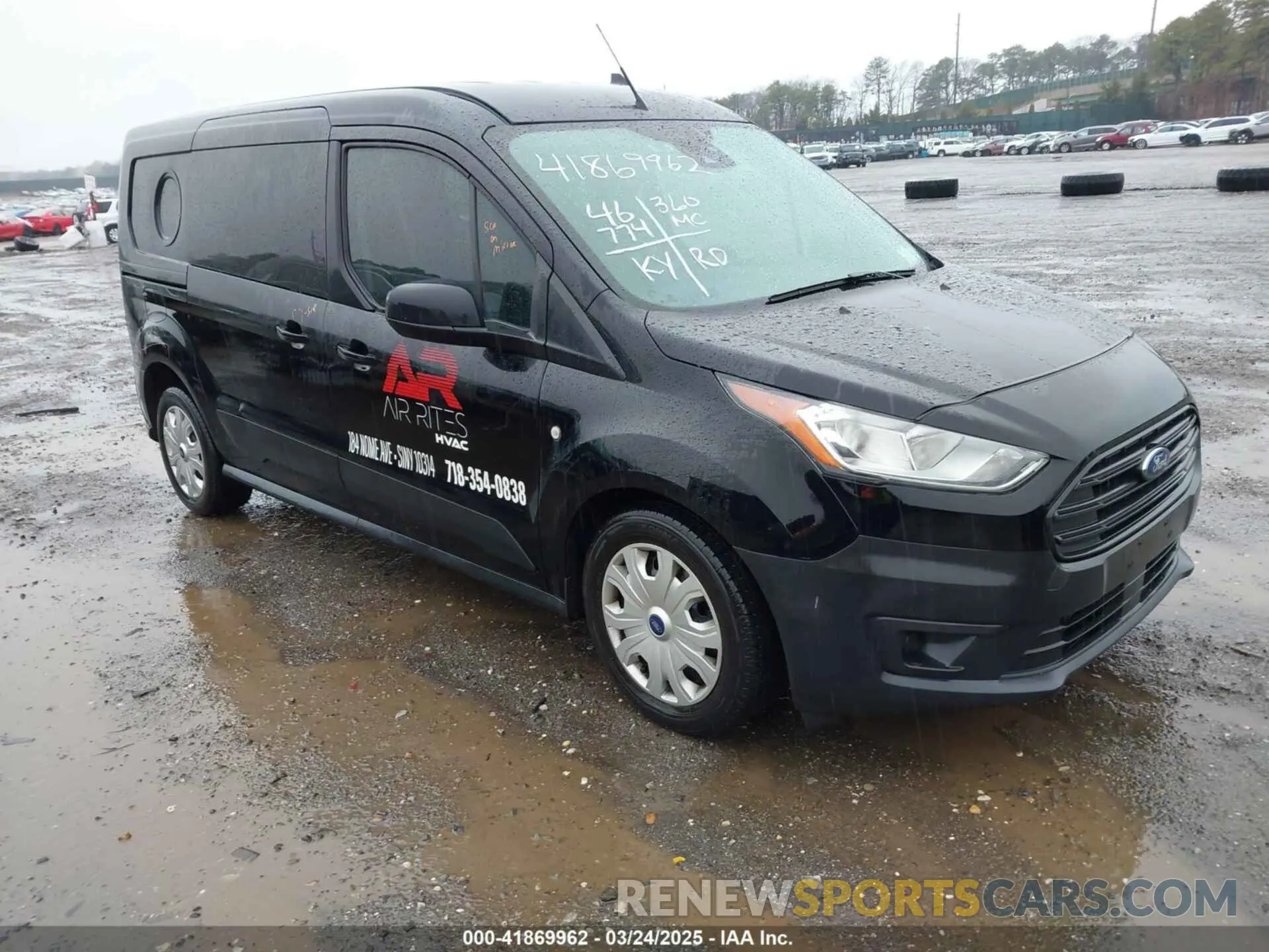 1 Photograph of a damaged car NM0LS7E2XK1411572 FORD TRANSIT CONNECT 2019
