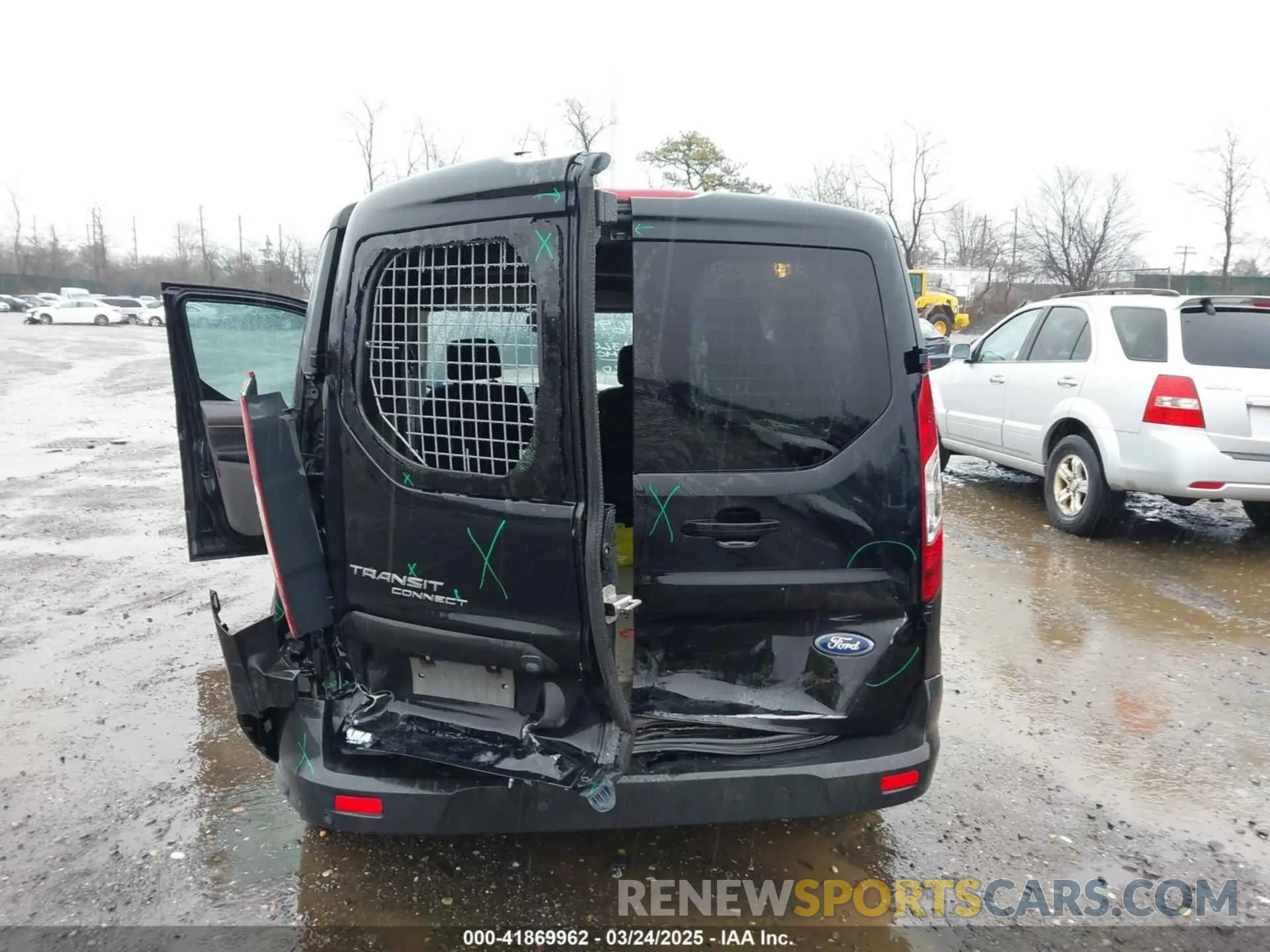 6 Photograph of a damaged car NM0LS7E2XK1411572 FORD TRANSIT CONNECT 2019
