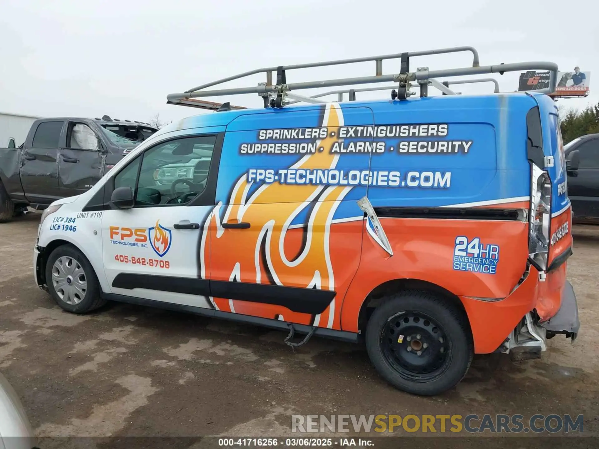 14 Photograph of a damaged car NM0LS7F21K1397057 FORD TRANSIT CONNECT 2019