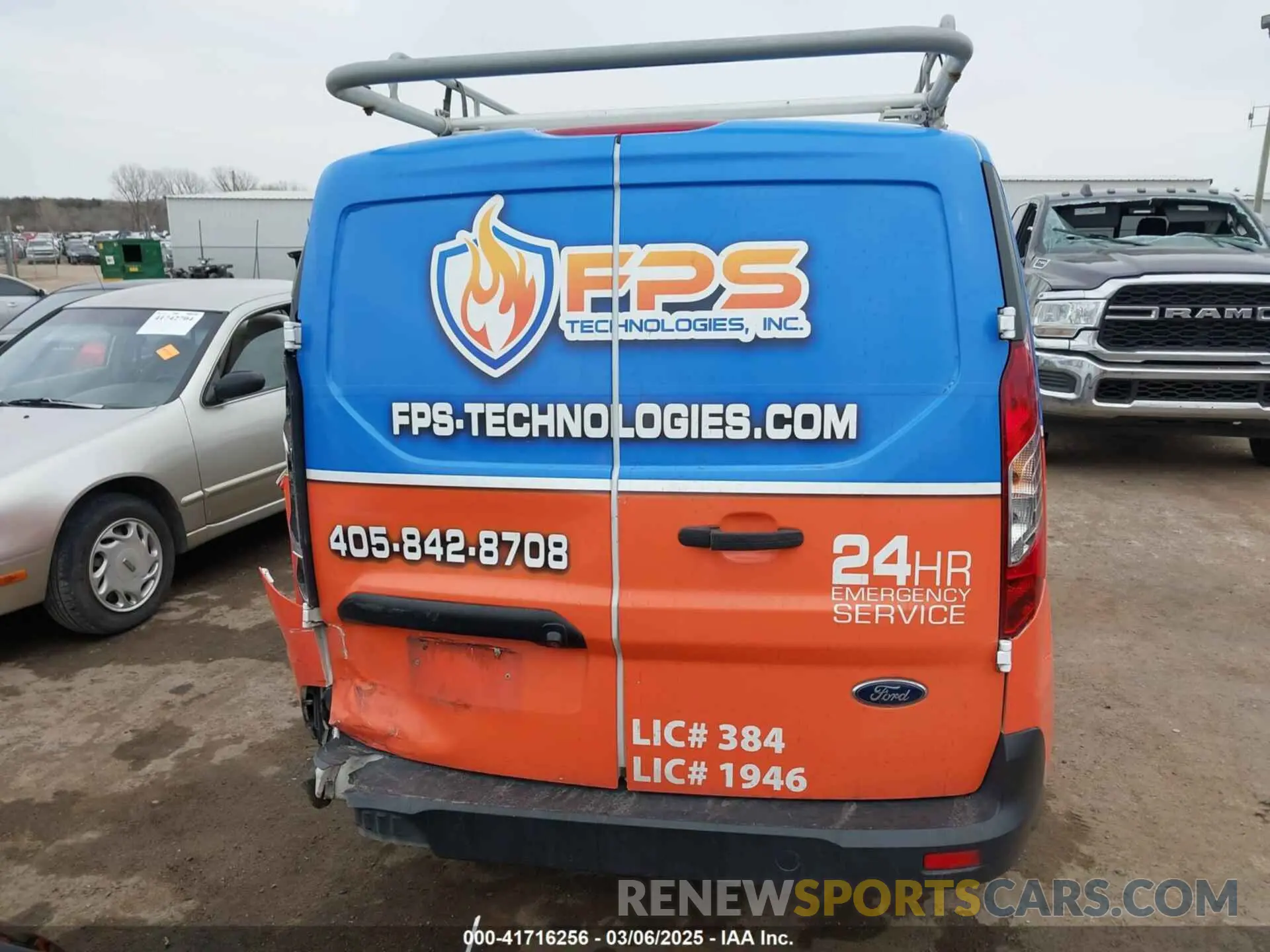 16 Photograph of a damaged car NM0LS7F21K1397057 FORD TRANSIT CONNECT 2019
