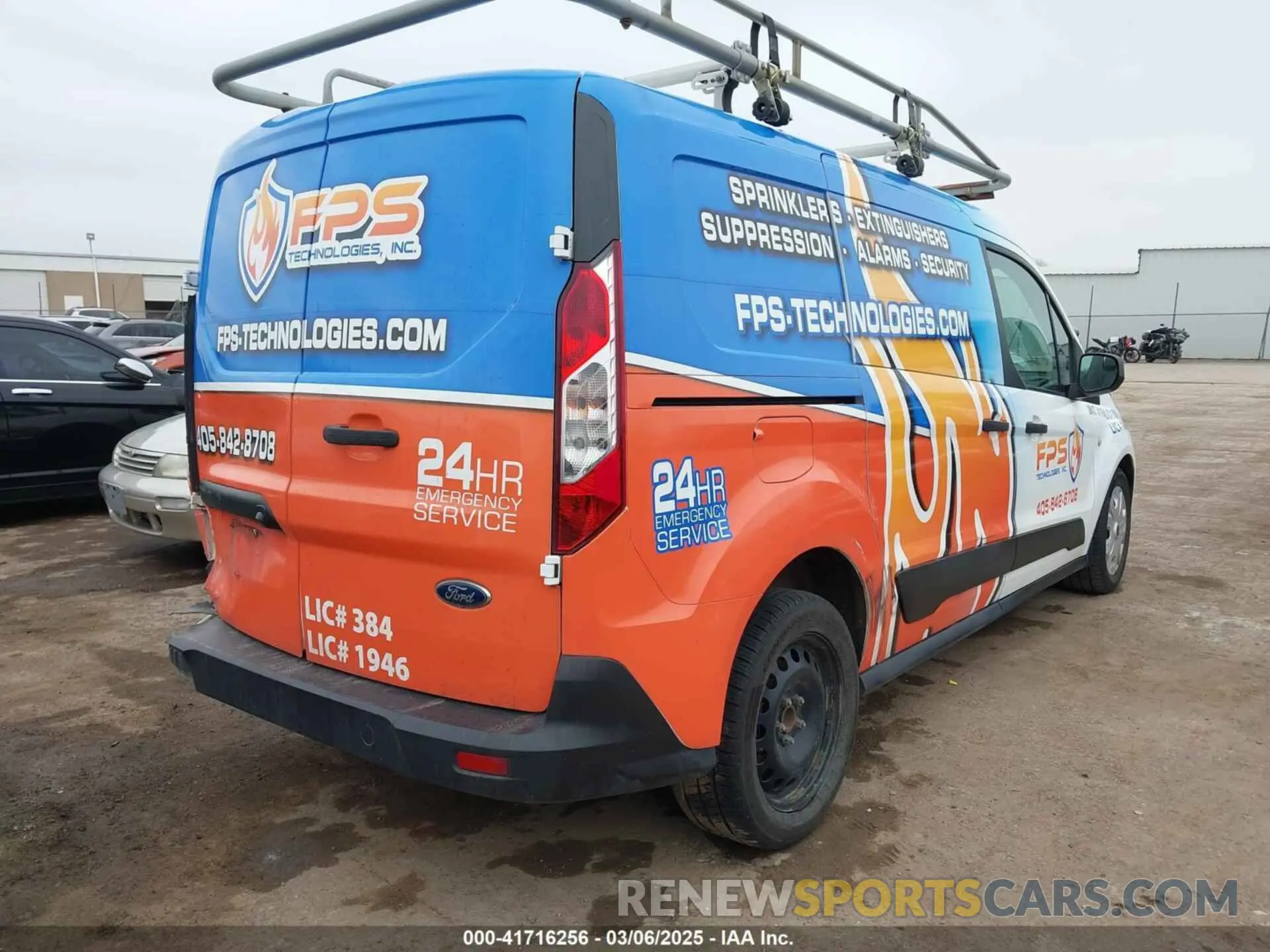 4 Photograph of a damaged car NM0LS7F21K1397057 FORD TRANSIT CONNECT 2019