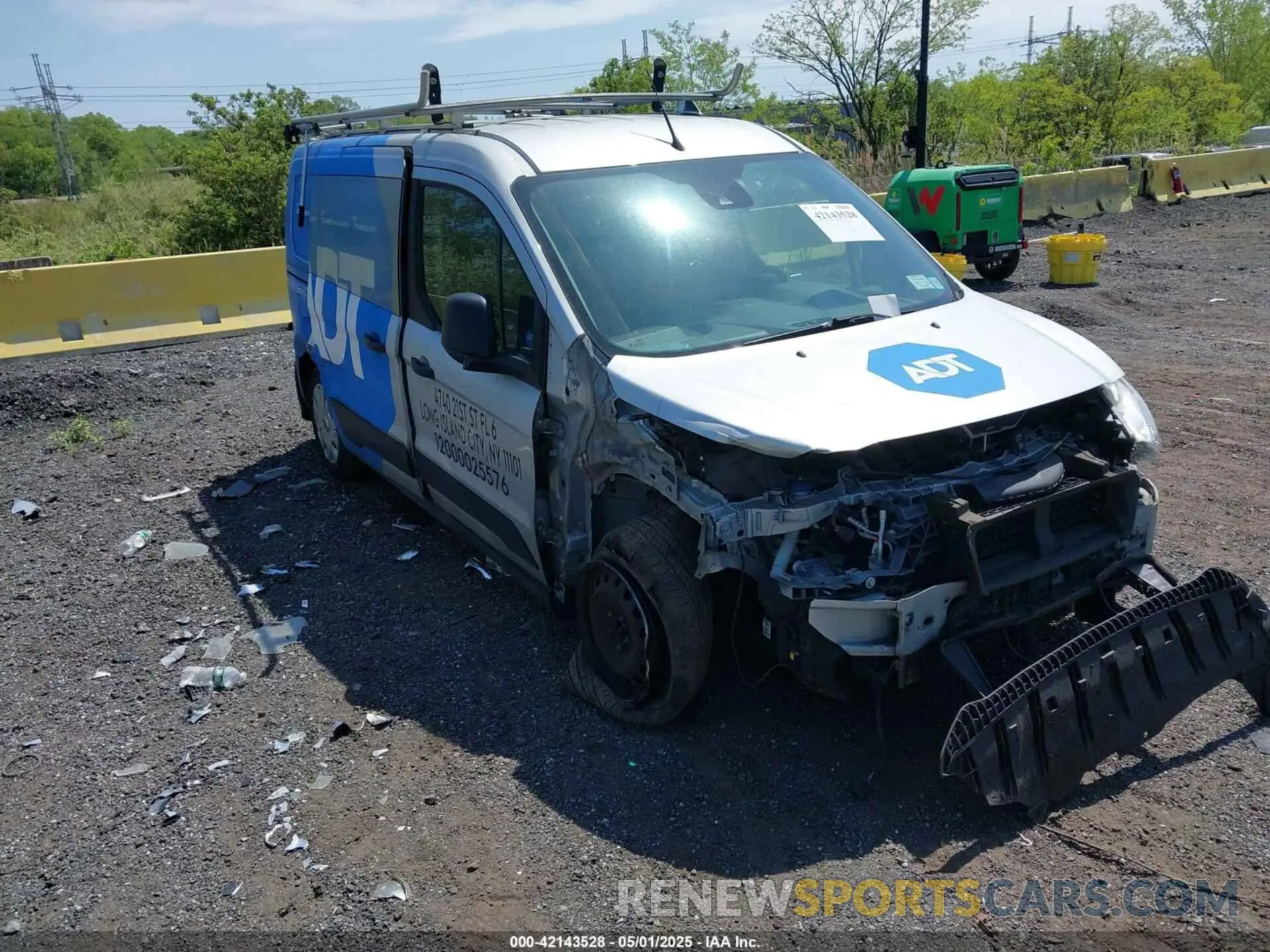 1 Фотография поврежденного автомобиля NM0LS7F22K1414917 FORD TRANSIT CONNECT 2019