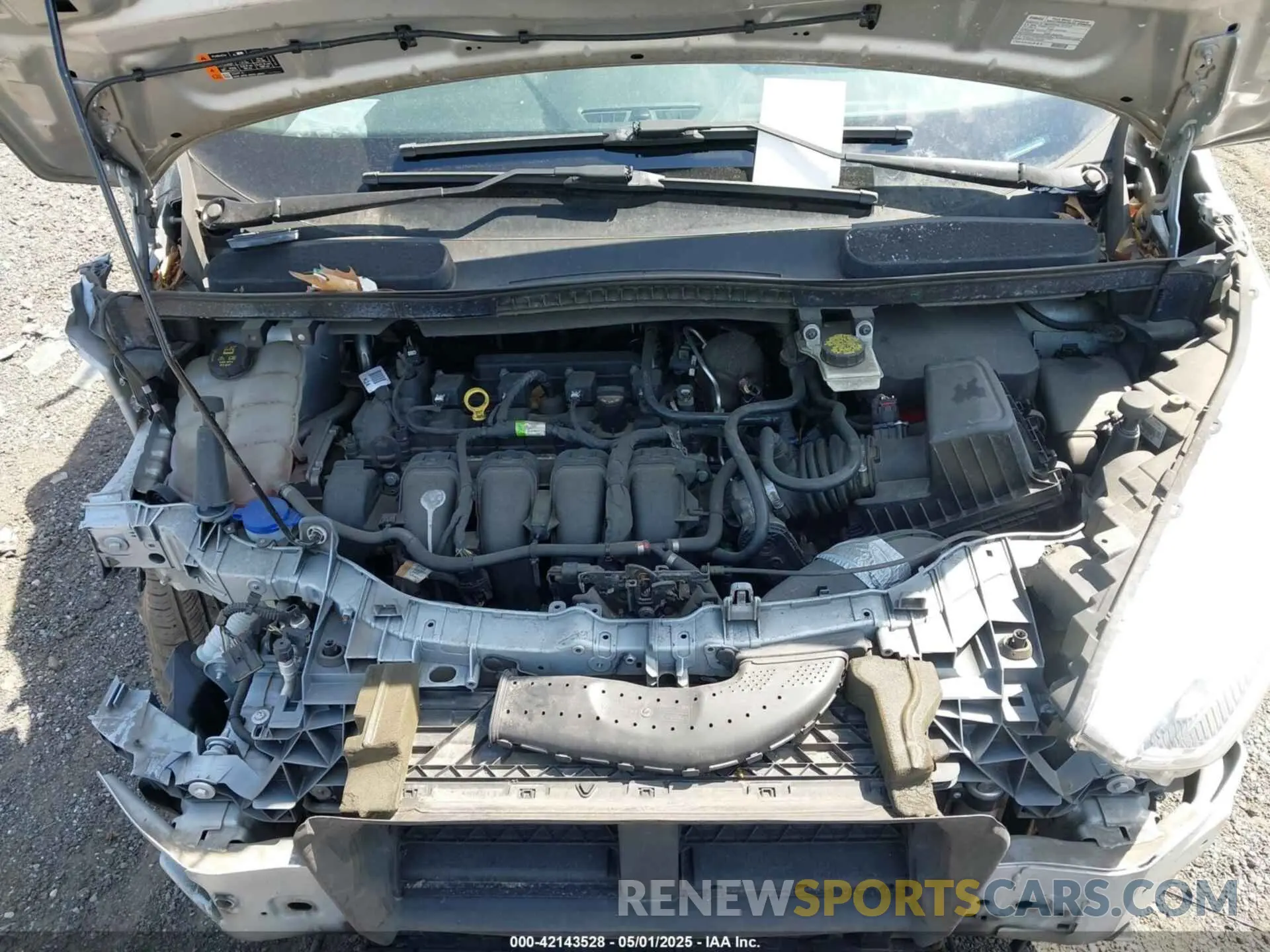 10 Фотография поврежденного автомобиля NM0LS7F22K1414917 FORD TRANSIT CONNECT 2019