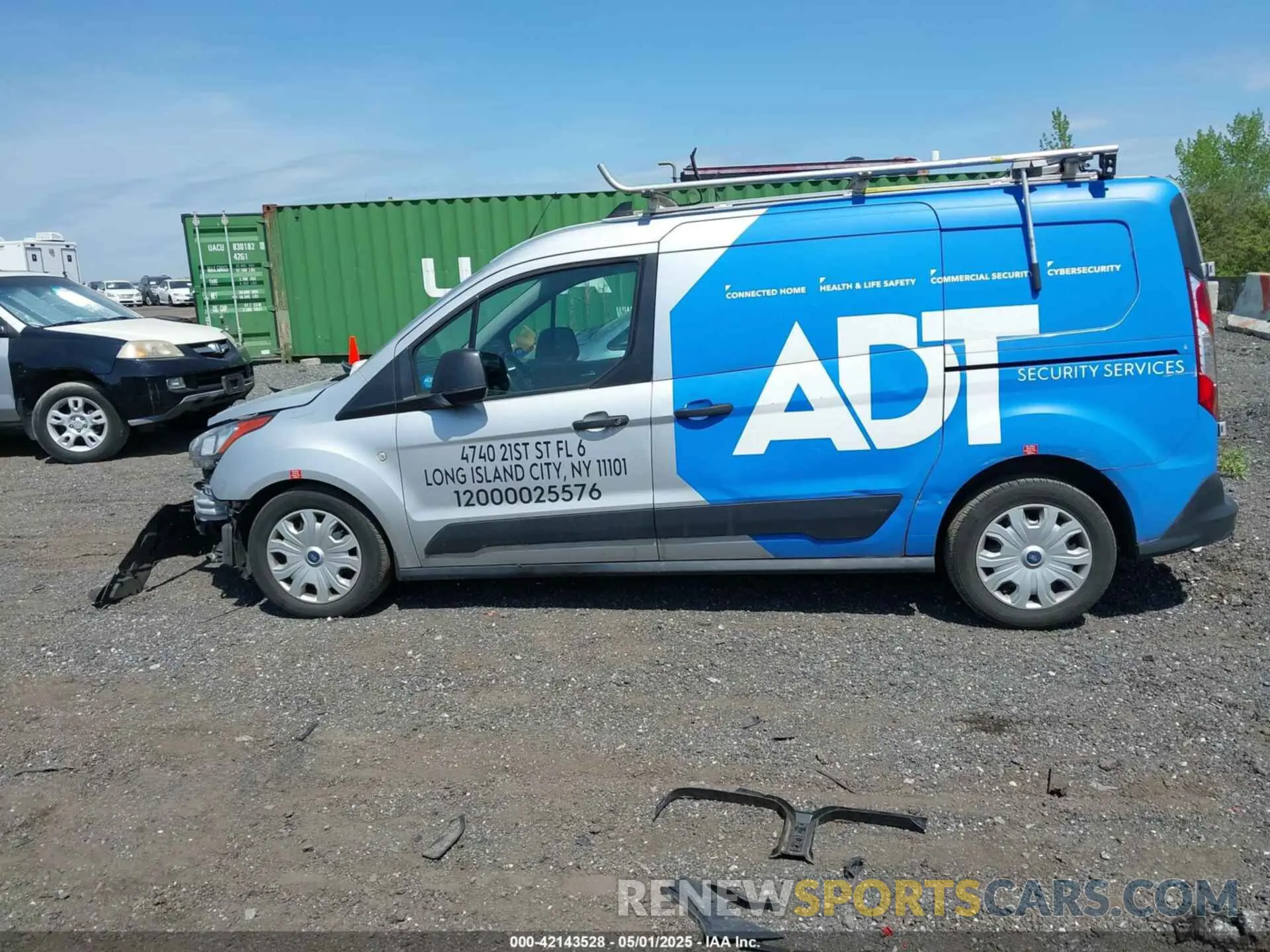 14 Фотография поврежденного автомобиля NM0LS7F22K1414917 FORD TRANSIT CONNECT 2019