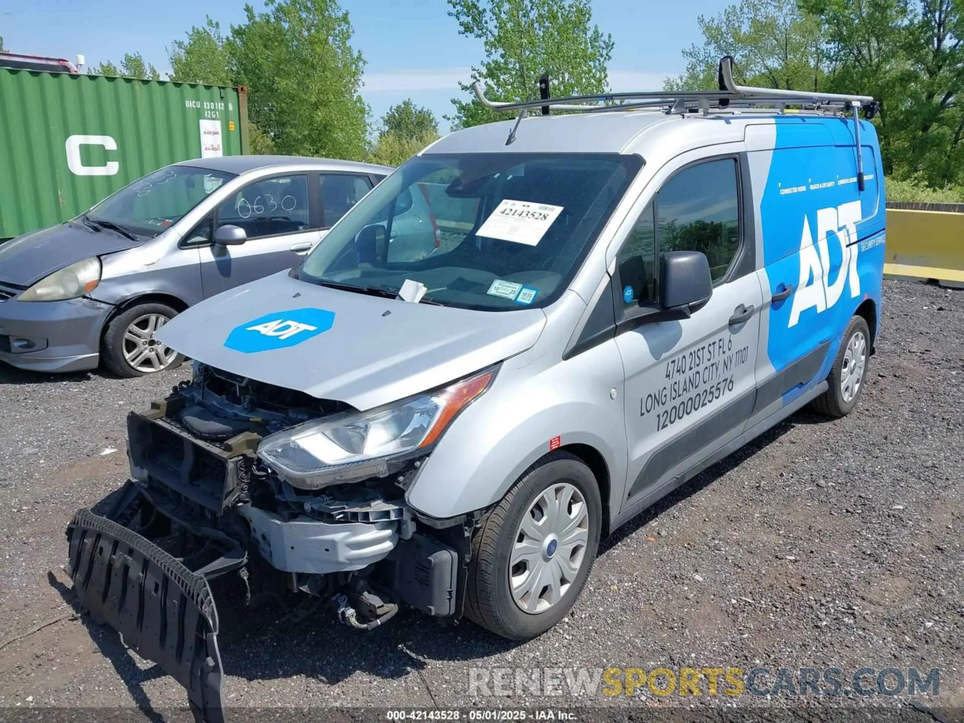 2 Фотография поврежденного автомобиля NM0LS7F22K1414917 FORD TRANSIT CONNECT 2019