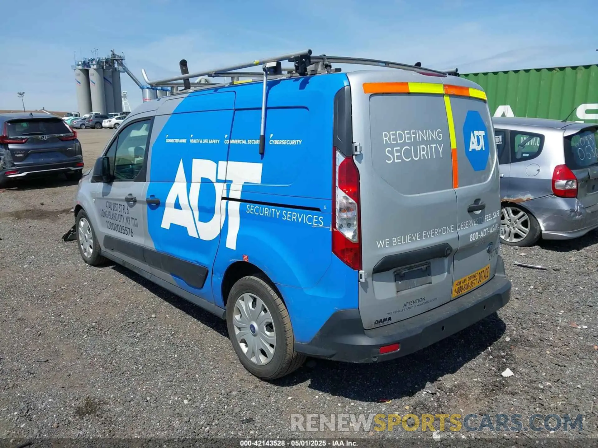 3 Фотография поврежденного автомобиля NM0LS7F22K1414917 FORD TRANSIT CONNECT 2019