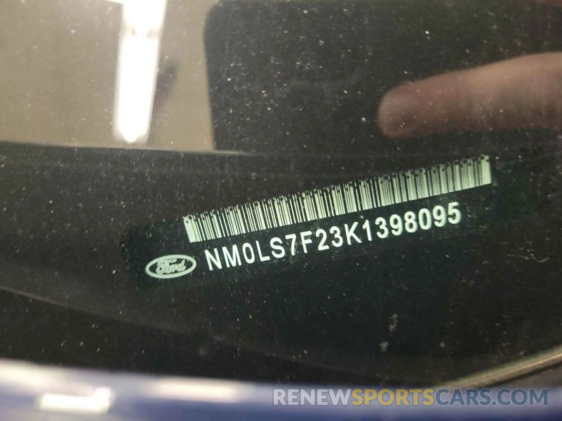 35 Фотография поврежденного автомобиля NM0LS7F23K1398095 FORD TRANSIT CONNECT 2019