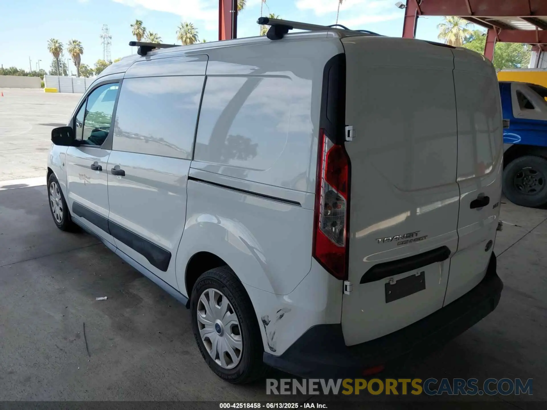 3 Фотография поврежденного автомобиля NM0LS7F23K1426316 FORD TRANSIT CONNECT 2019