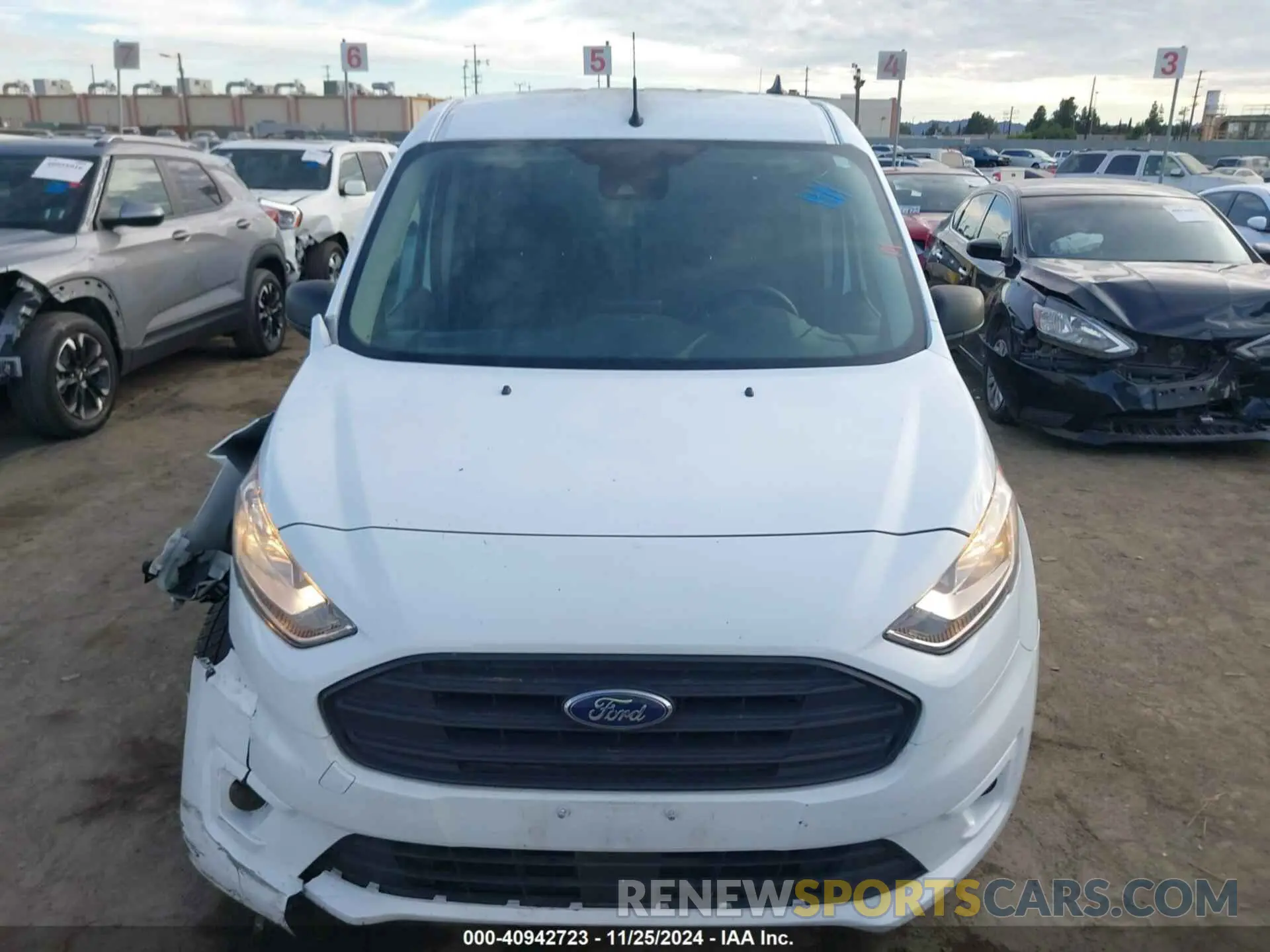 12 Photograph of a damaged car NM0LS7F27K1417814 FORD TRANSIT CONNECT 2019
