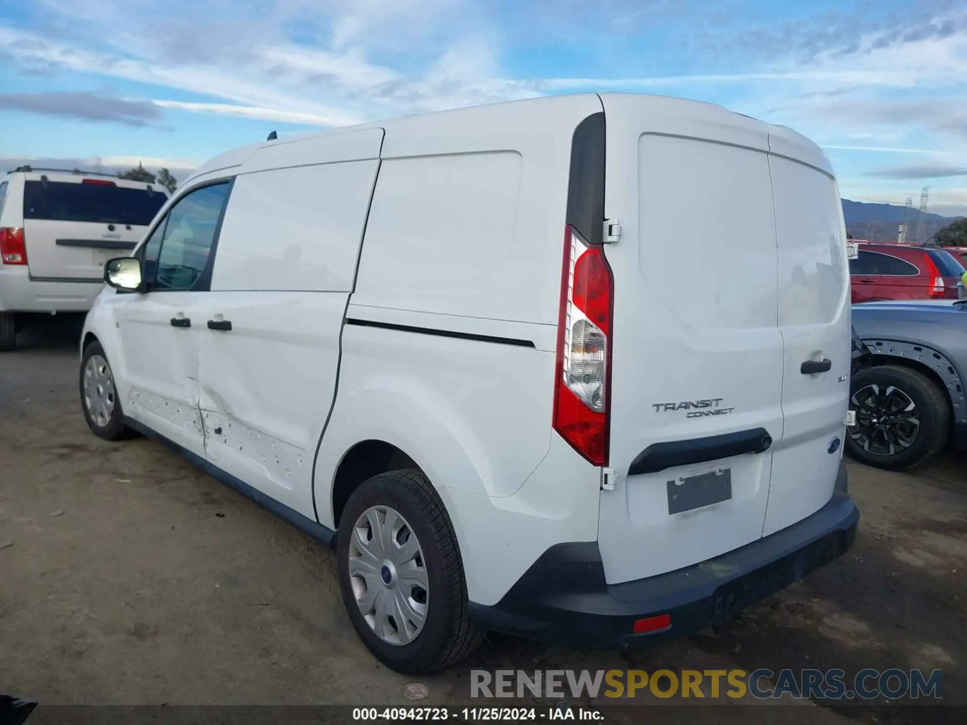 3 Photograph of a damaged car NM0LS7F27K1417814 FORD TRANSIT CONNECT 2019