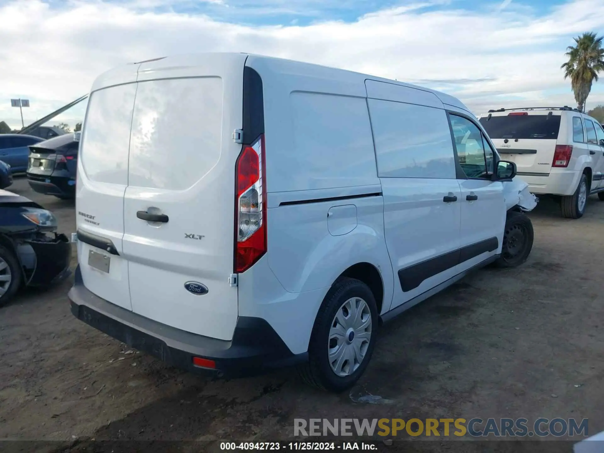 4 Photograph of a damaged car NM0LS7F27K1417814 FORD TRANSIT CONNECT 2019