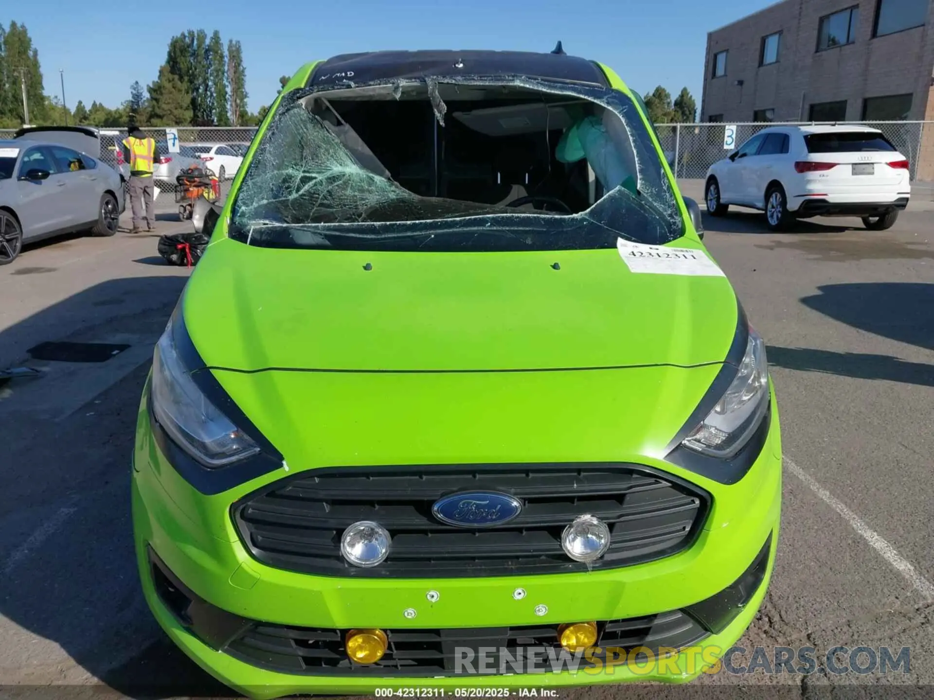 12 Photograph of a damaged car NM0LS7F28K1401167 FORD TRANSIT CONNECT 2019