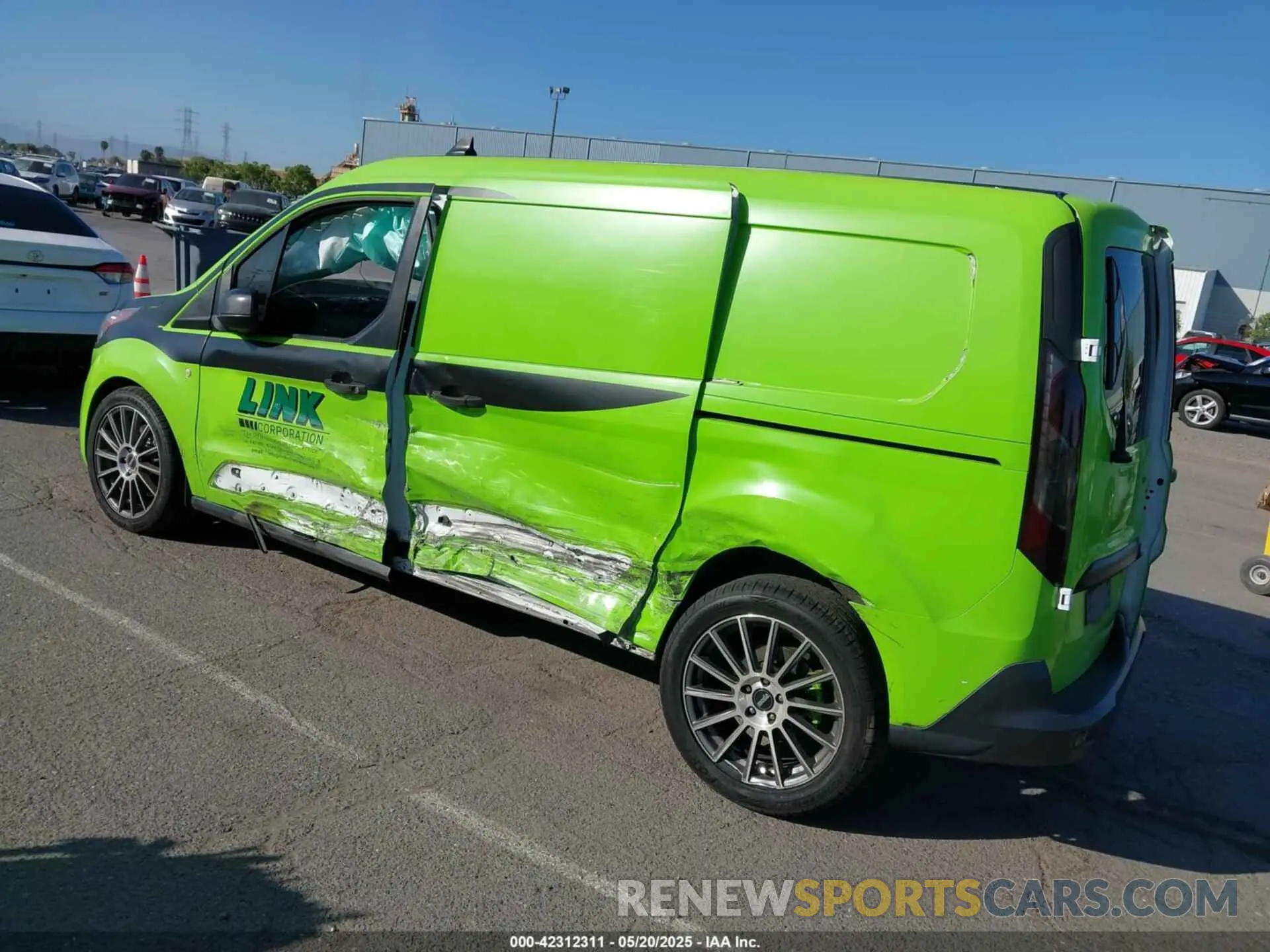 3 Photograph of a damaged car NM0LS7F28K1401167 FORD TRANSIT CONNECT 2019