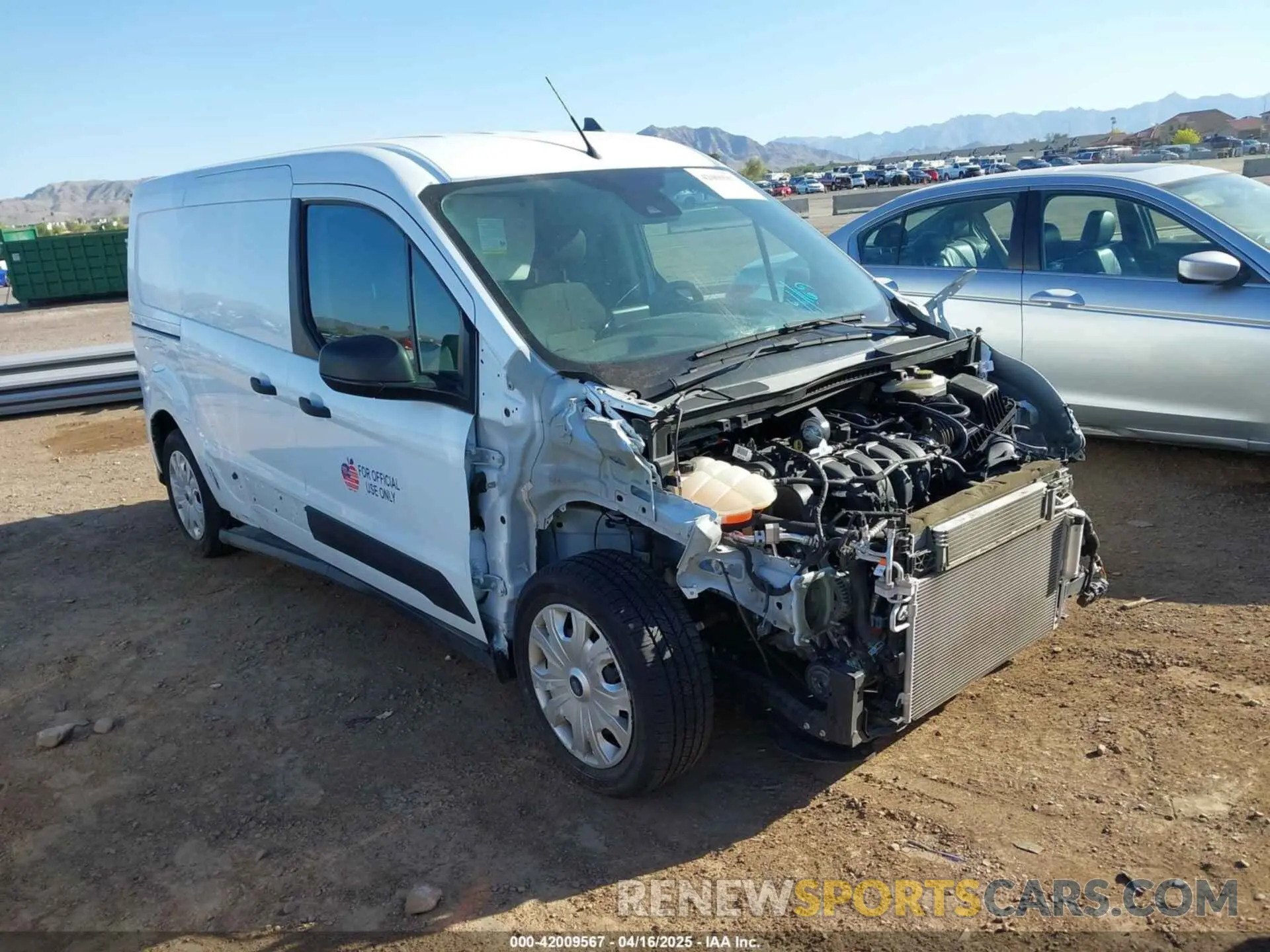 1 Фотография поврежденного автомобиля NM0LS7F28K1415666 FORD TRANSIT CONNECT 2019