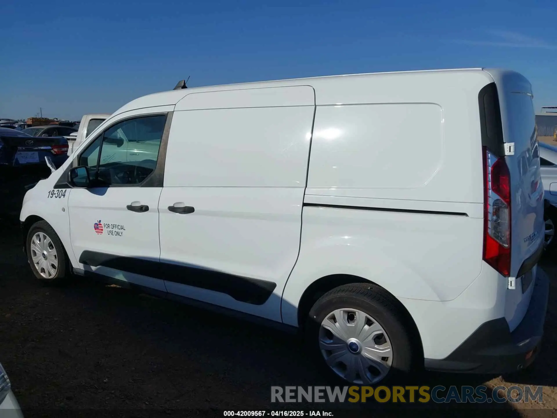 14 Фотография поврежденного автомобиля NM0LS7F28K1415666 FORD TRANSIT CONNECT 2019