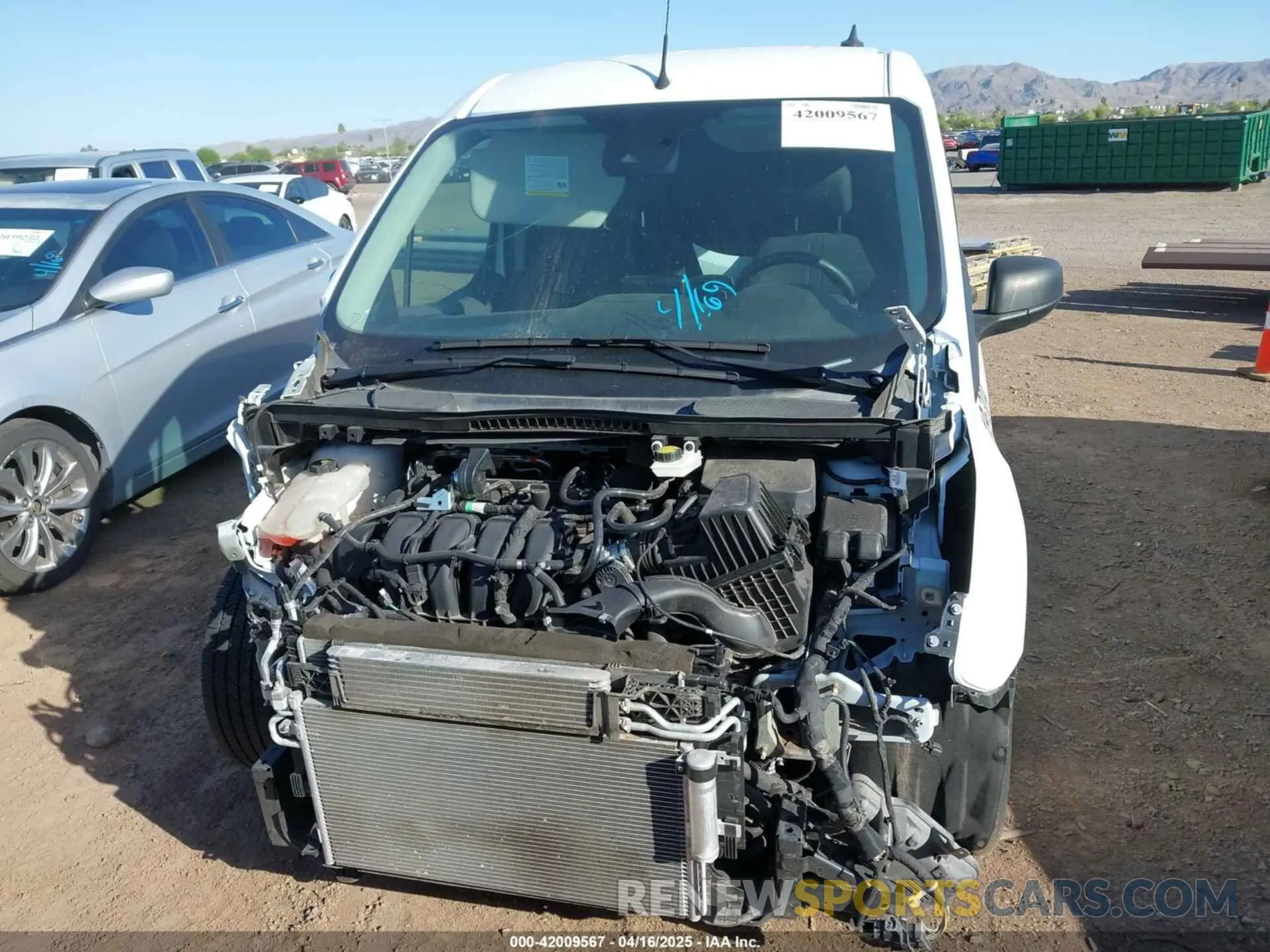 6 Фотография поврежденного автомобиля NM0LS7F28K1415666 FORD TRANSIT CONNECT 2019