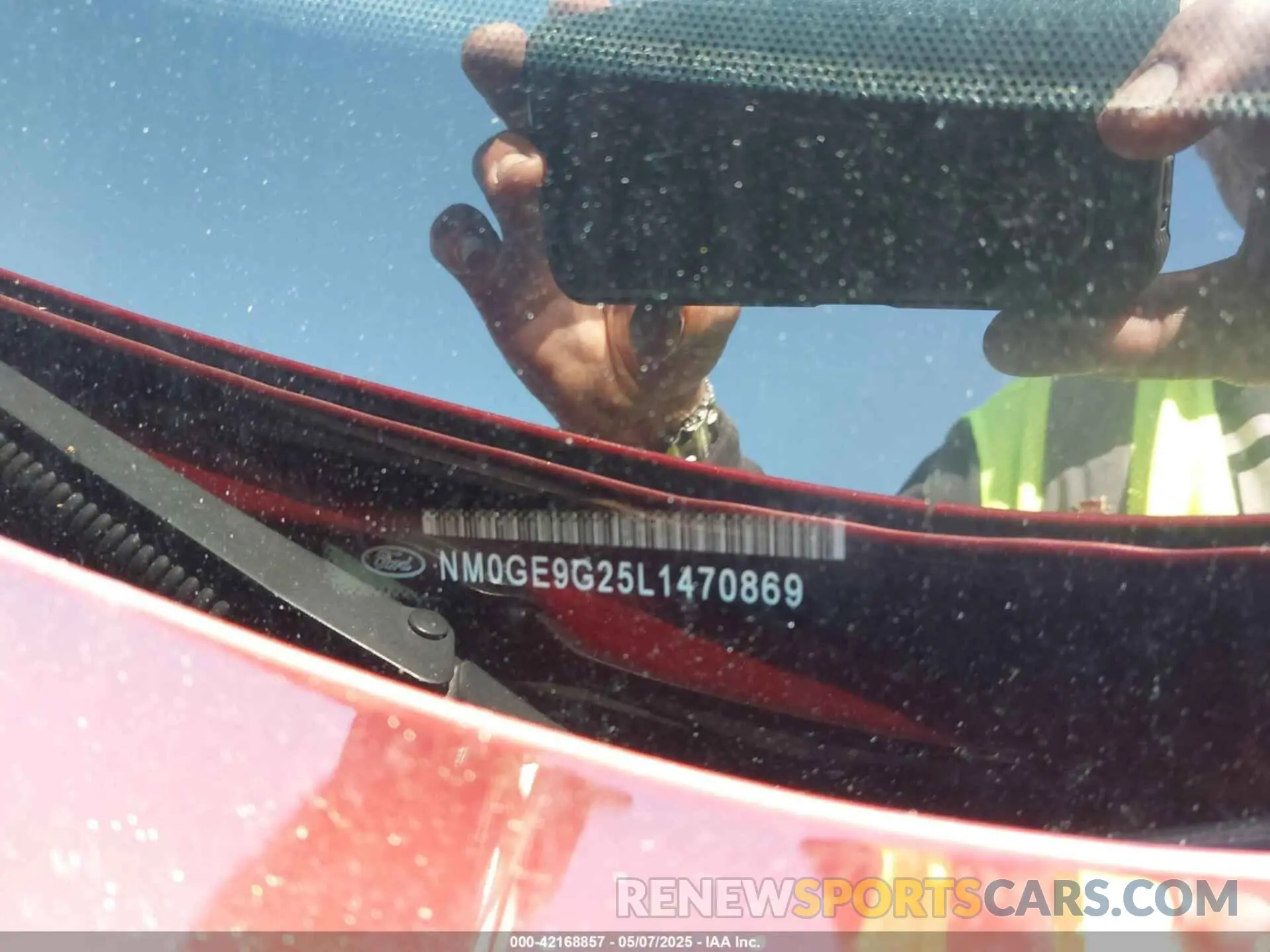 18 Photograph of a damaged car NM0GE9G25L1470869 FORD TRANSIT CONNECT 2020