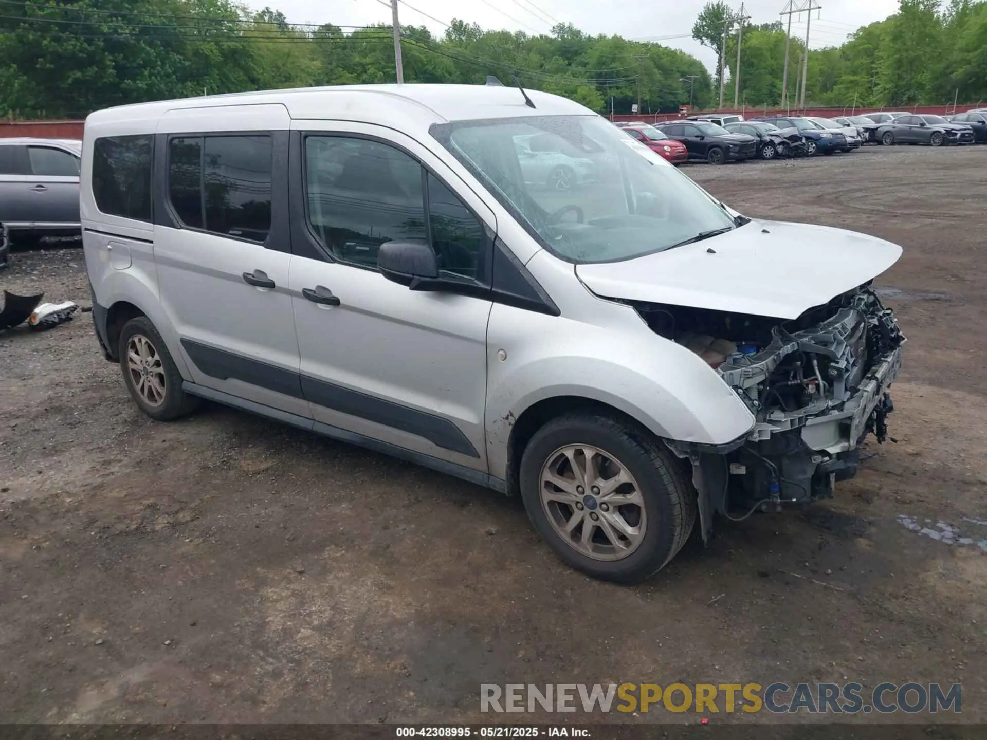 1 Photograph of a damaged car NM0GS9E20L1446782 FORD TRANSIT CONNECT 2020