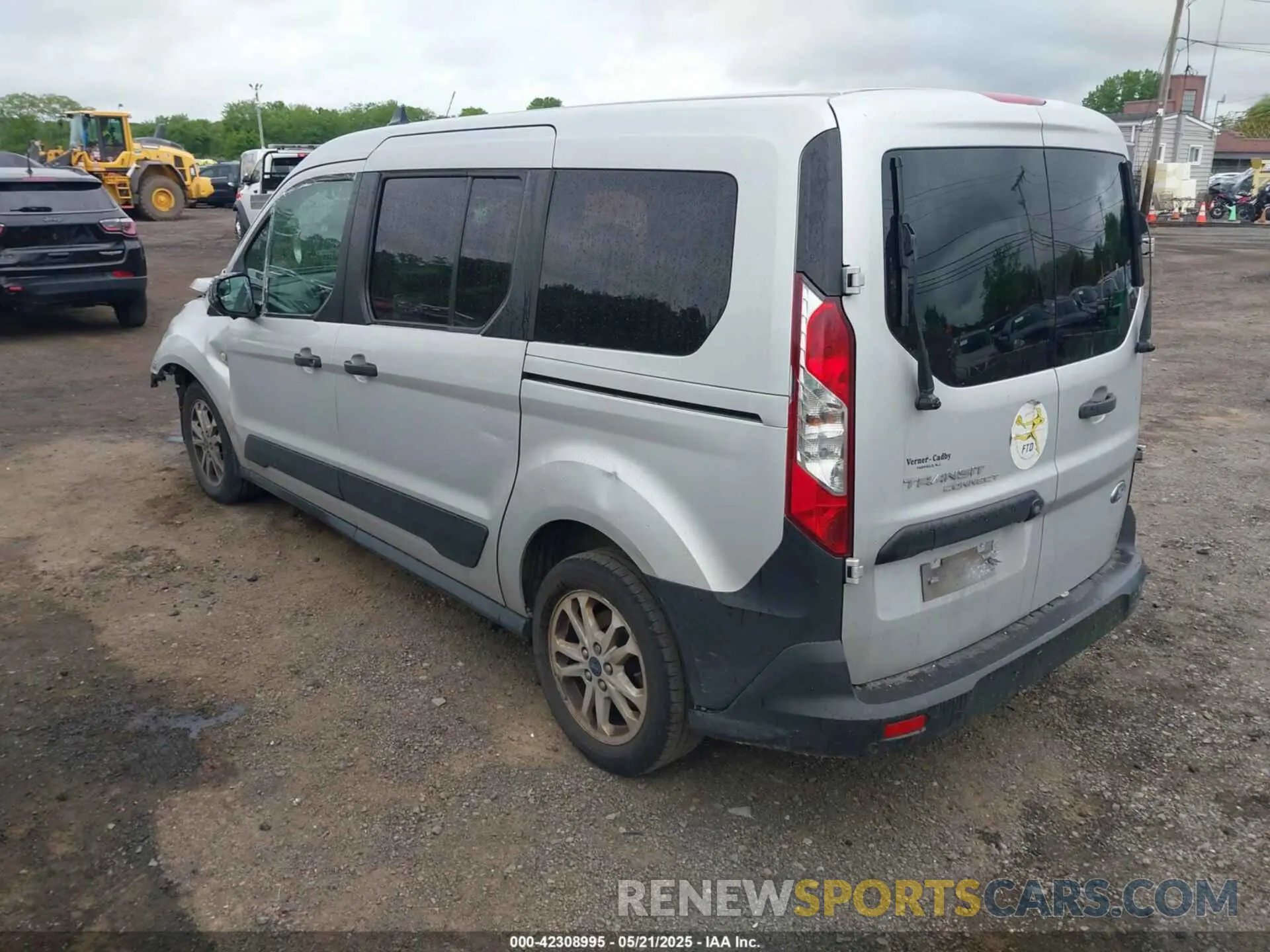 3 Photograph of a damaged car NM0GS9E20L1446782 FORD TRANSIT CONNECT 2020