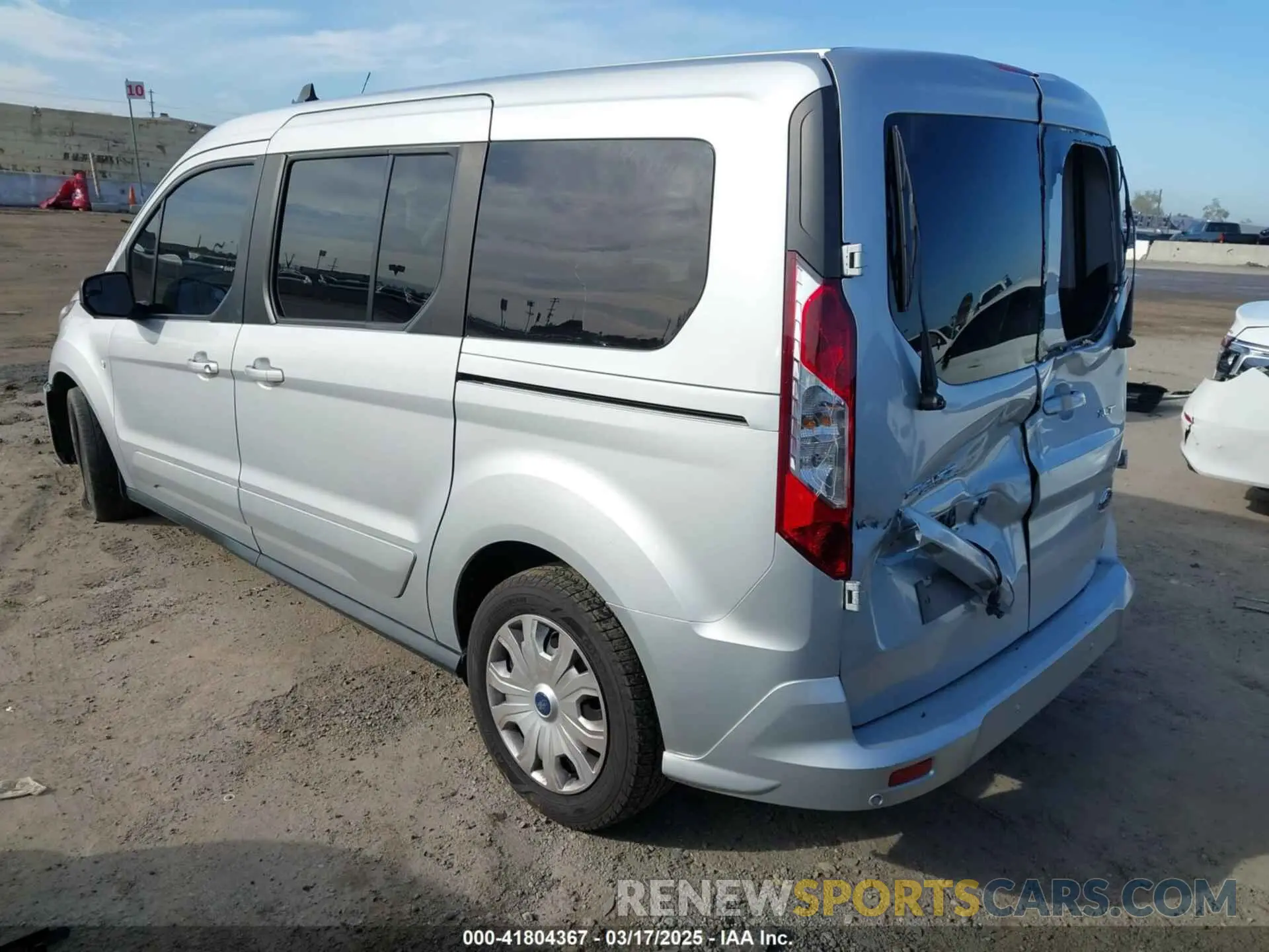 3 Photograph of a damaged car NM0GS9F23L1449593 FORD TRANSIT CONNECT 2020