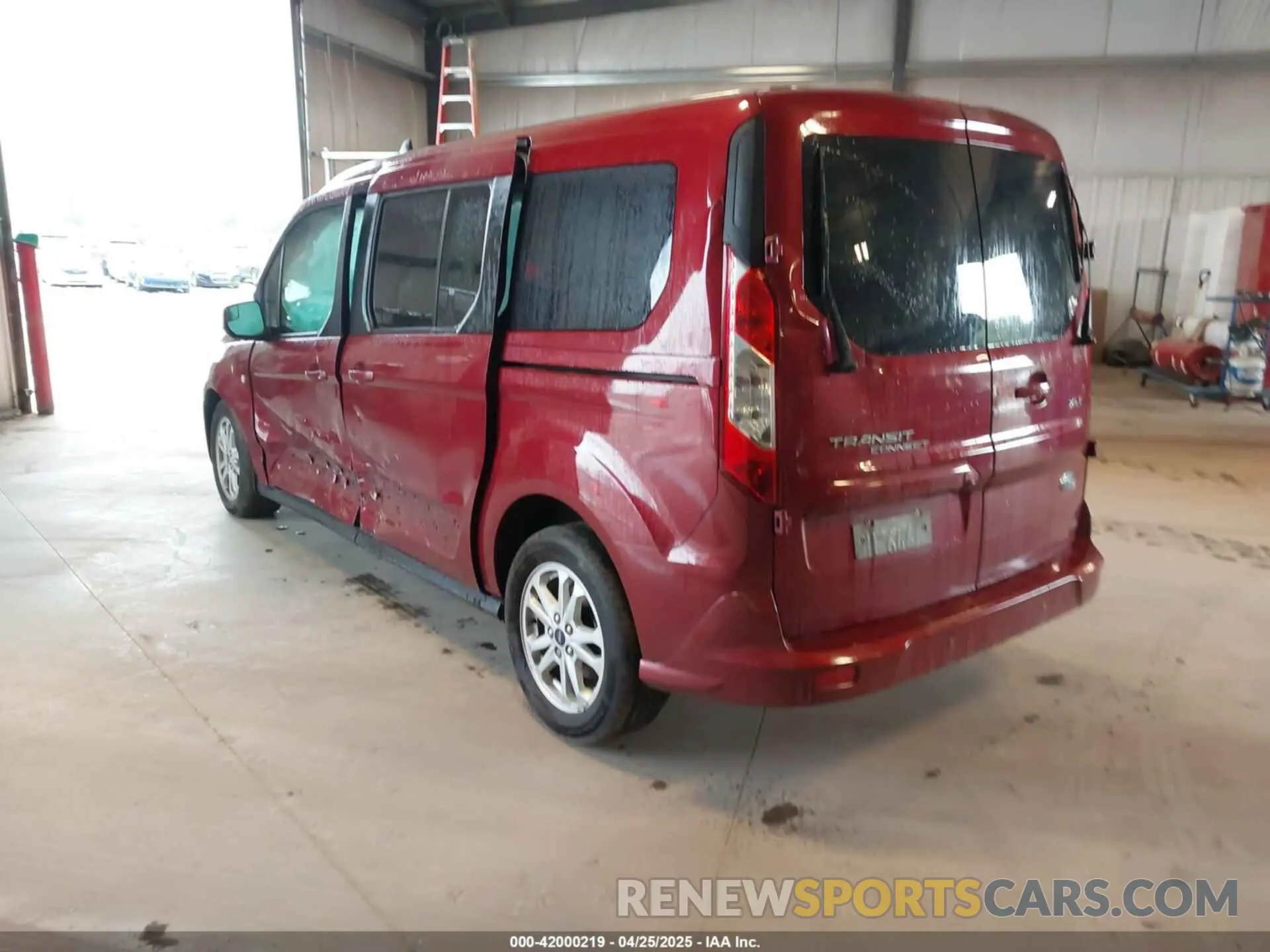 3 Photograph of a damaged car NM0GS9F26L1463777 FORD TRANSIT CONNECT 2020