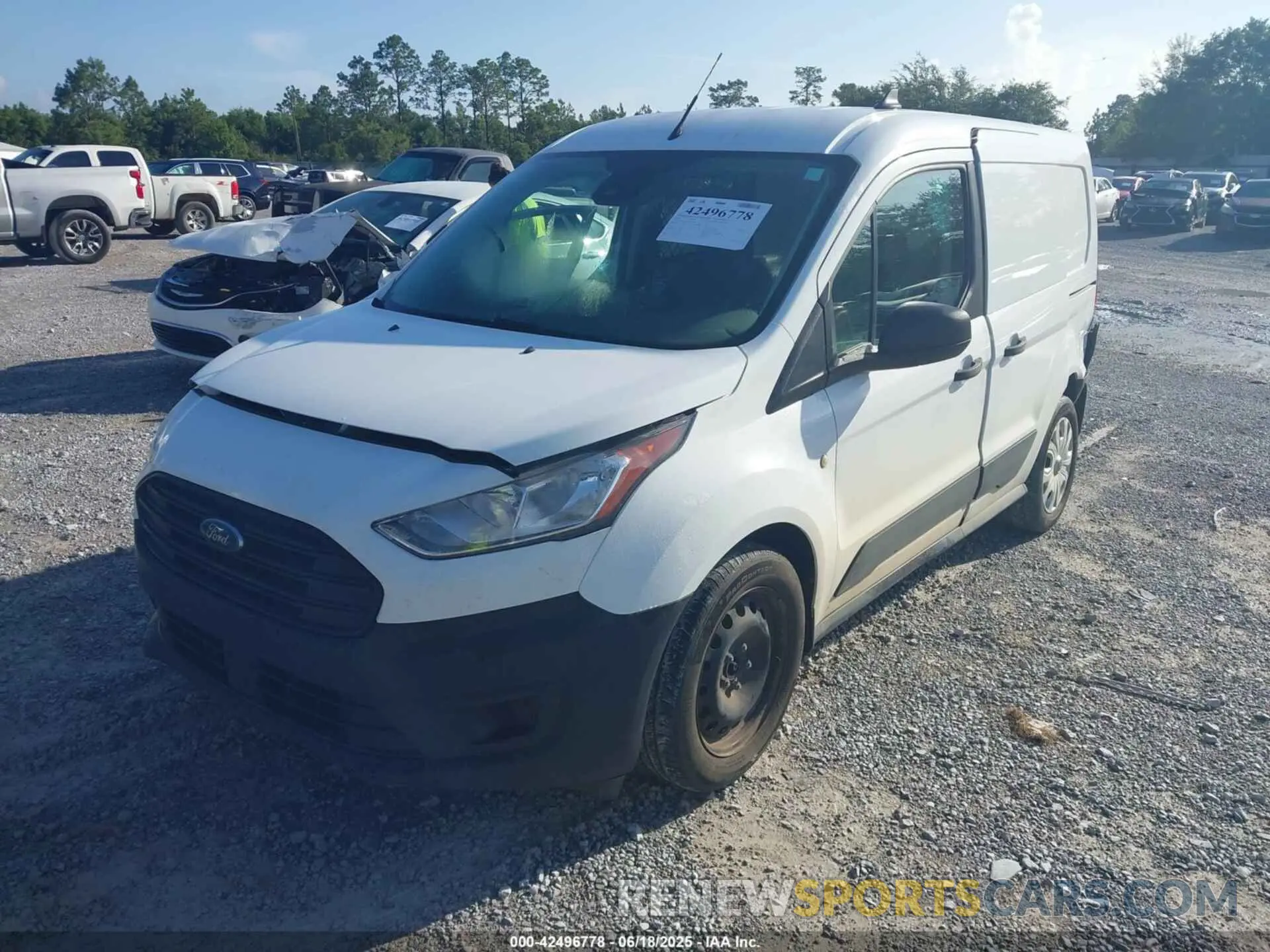 2 Photograph of a damaged car NM0LS6E24L1437421 FORD TRANSIT CONNECT 2020