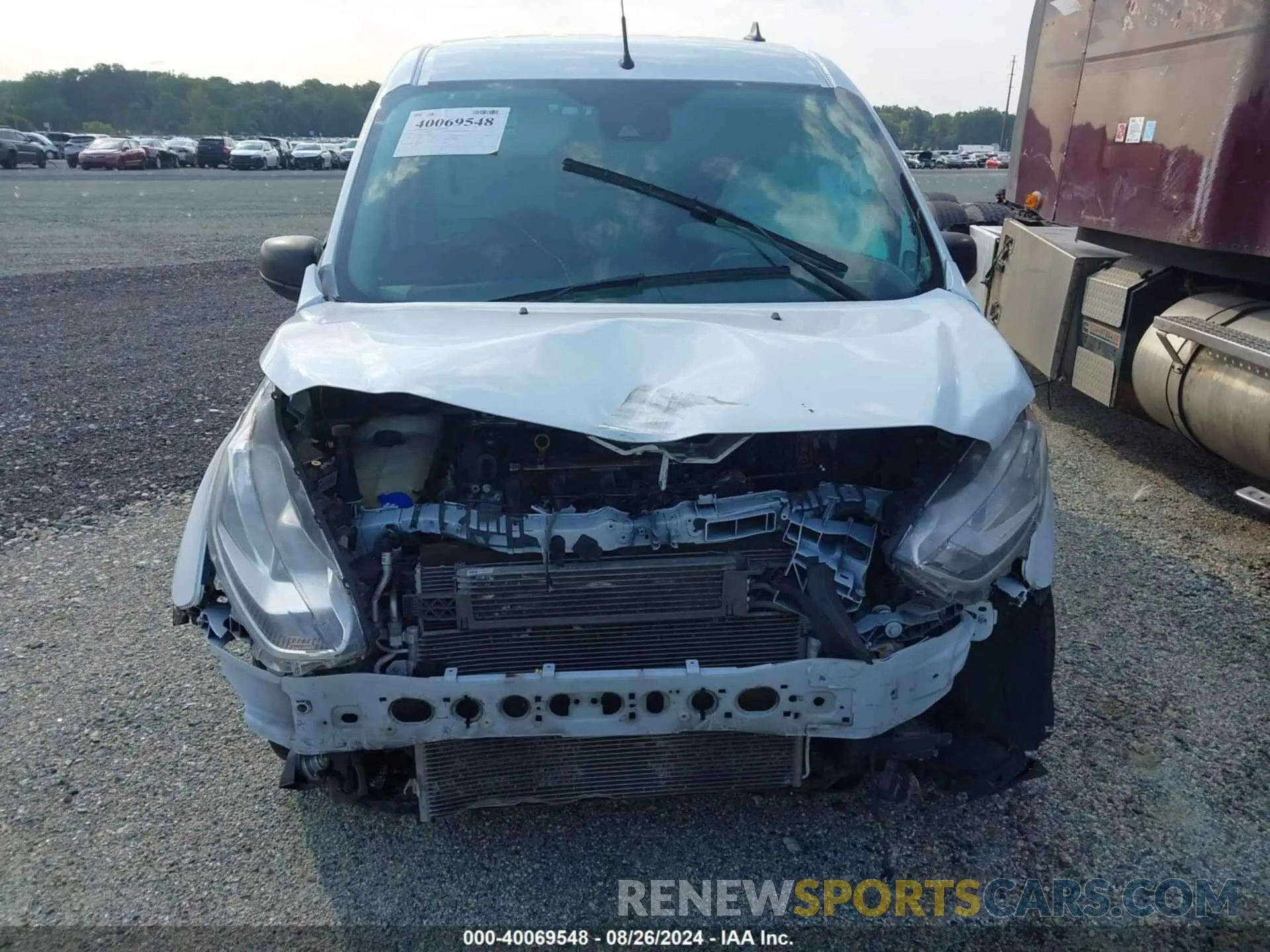 13 Photograph of a damaged car NM0LS6E74L1435888 FORD TRANSIT CONNECT 2020