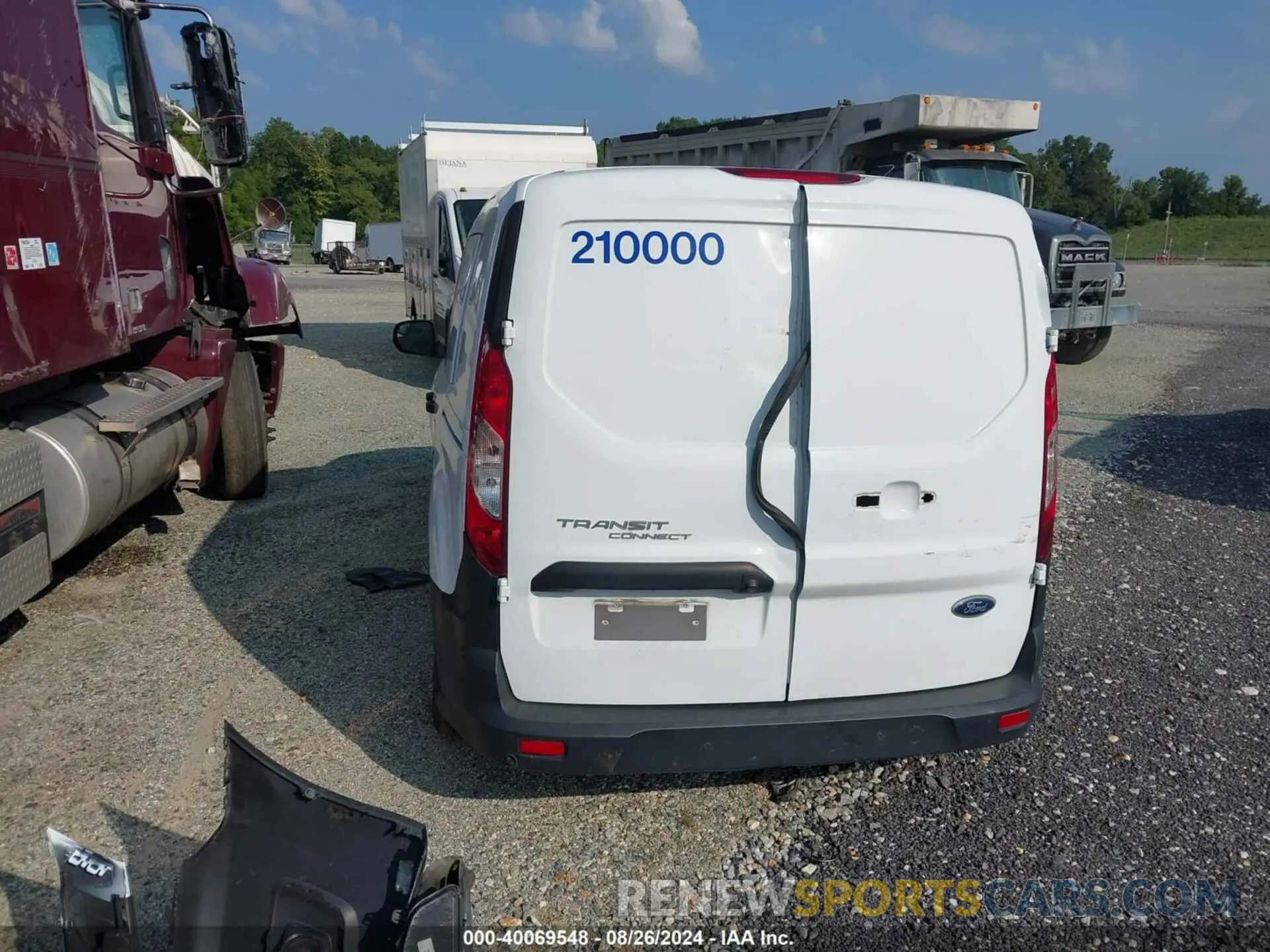 17 Photograph of a damaged car NM0LS6E74L1435888 FORD TRANSIT CONNECT 2020
