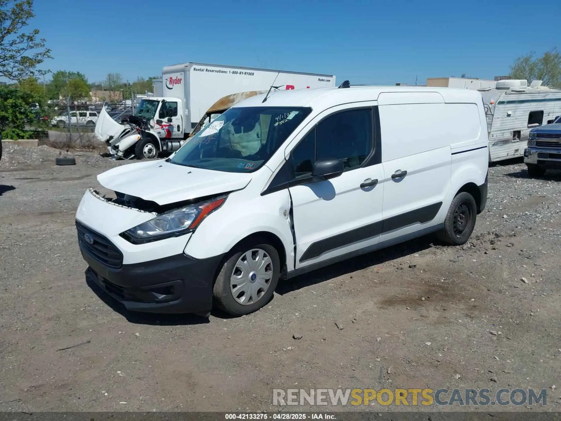 2 Фотография поврежденного автомобиля NM0LS7E20L1471992 FORD TRANSIT CONNECT 2020