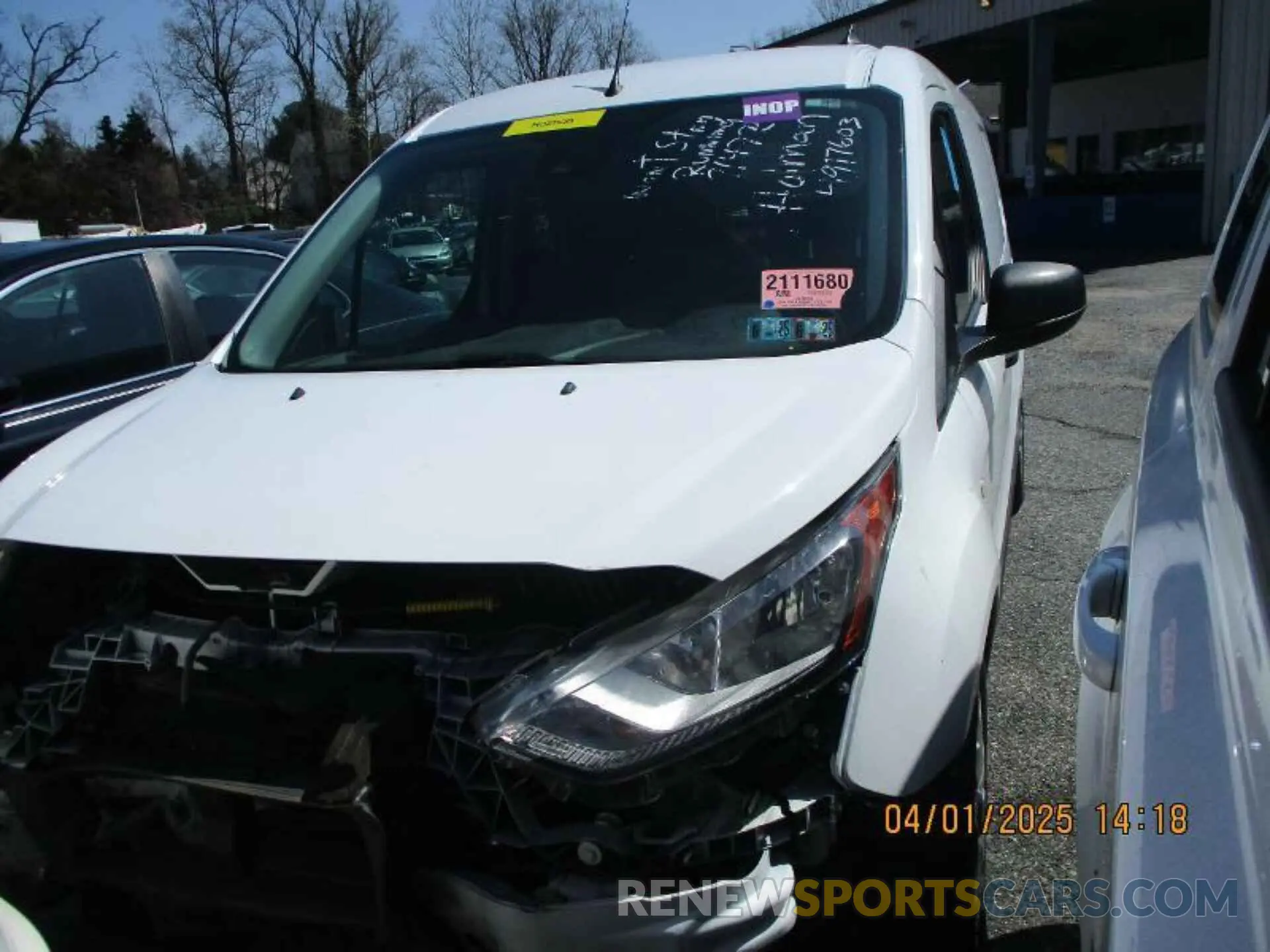 9 Фотография поврежденного автомобиля NM0LS7E20L1480711 FORD TRANSIT CONNECT 2020