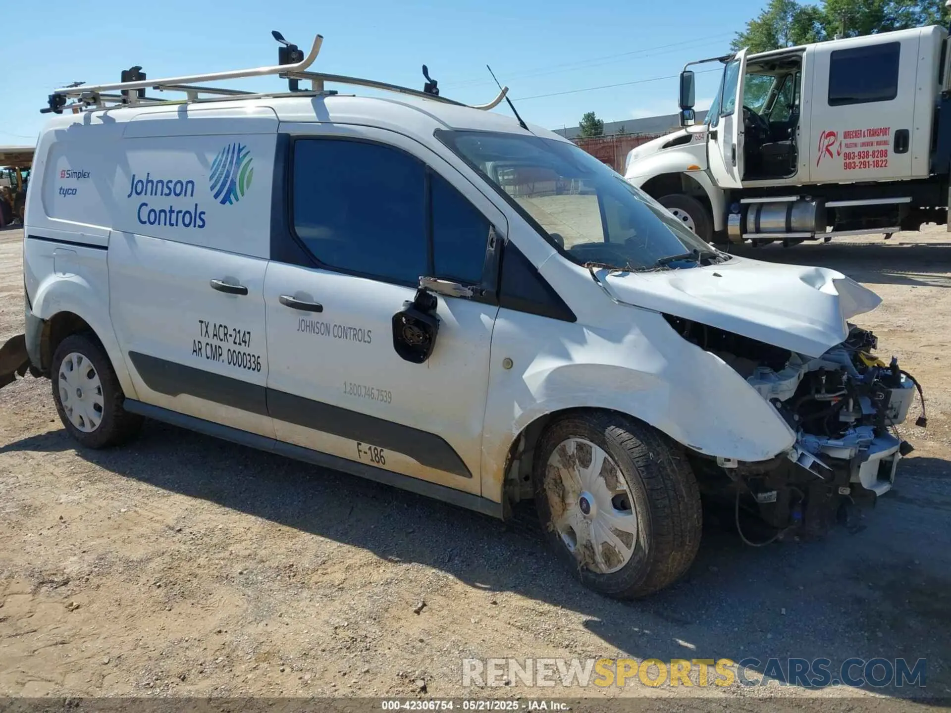 1 Фотография поврежденного автомобиля NM0LS7E21L1466767 FORD TRANSIT CONNECT 2020